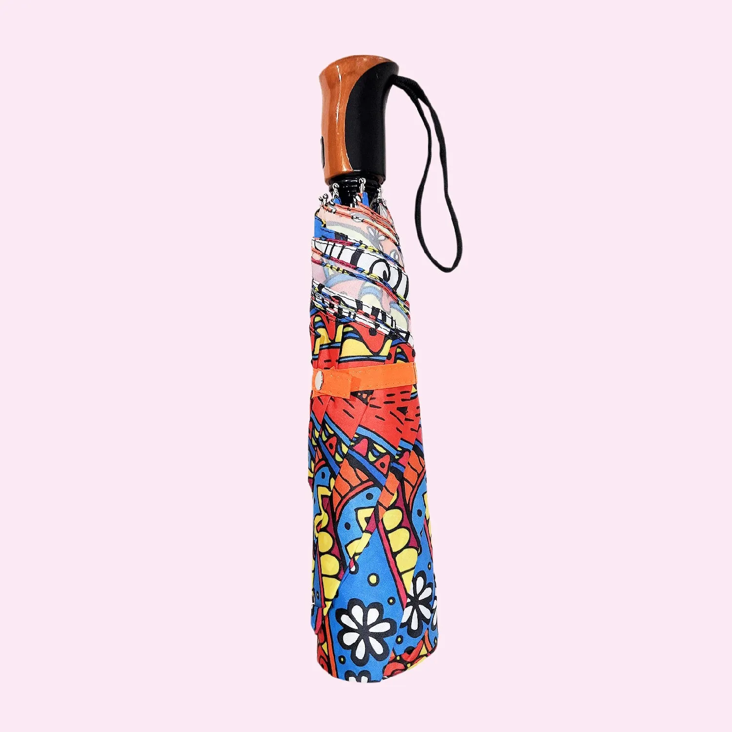 Doodle Digital Printed Umbrella (3-Fold)