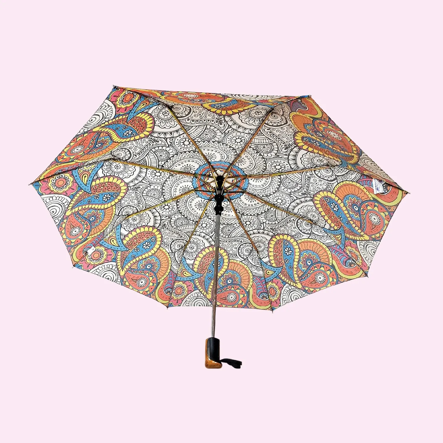 Doodle Digital Printed Umbrella (3-Fold)