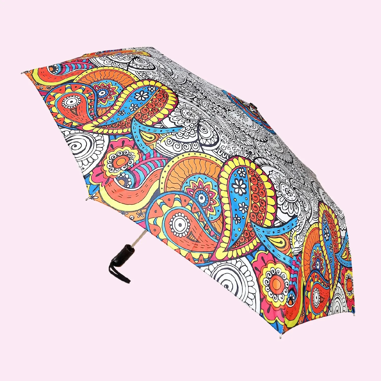 Doodle Digital Printed Umbrella (3-Fold)