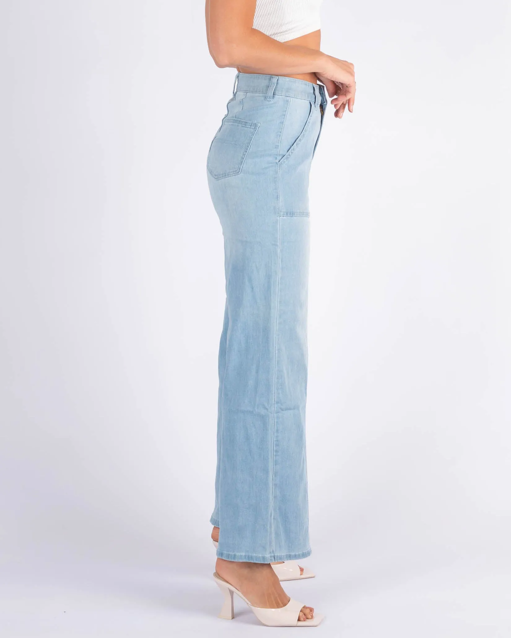 Evie Wide Leg Jeans