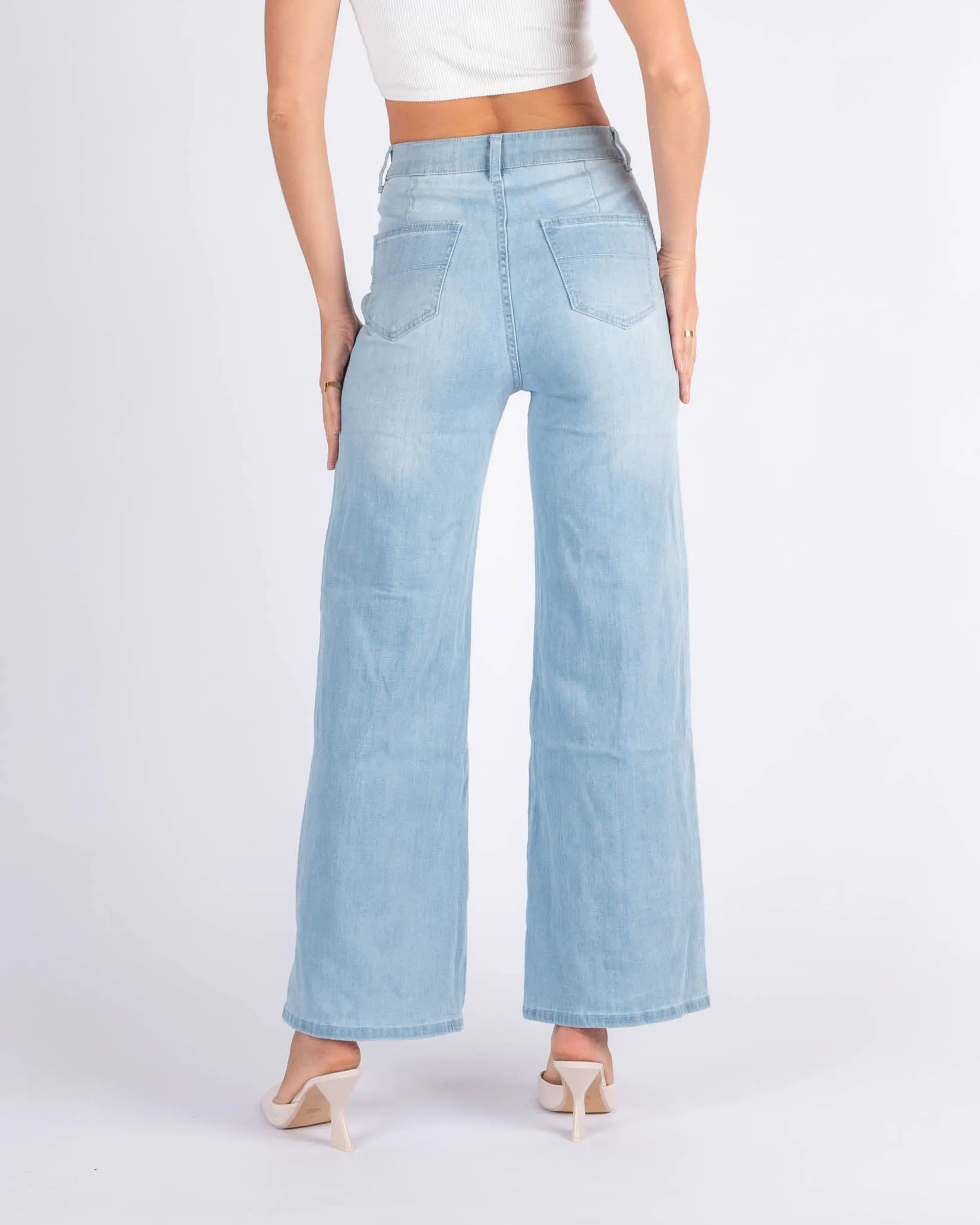 Evie Wide Leg Jeans