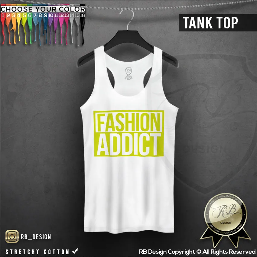 Fashion Addict Womens T-shirt Trendy Slim Fit Tank Top WD020 Green 5