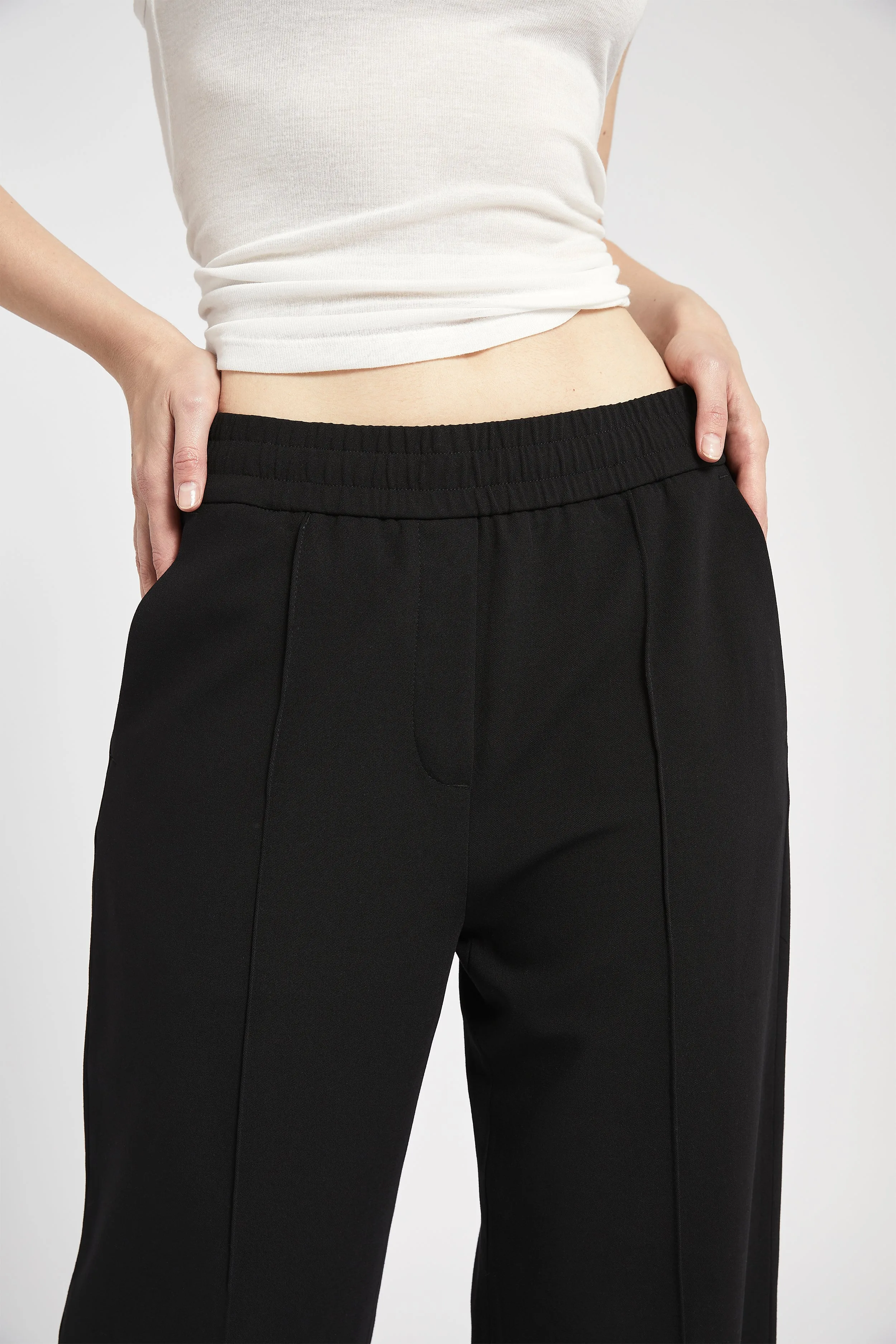 Formal Jogger Trousers - Black