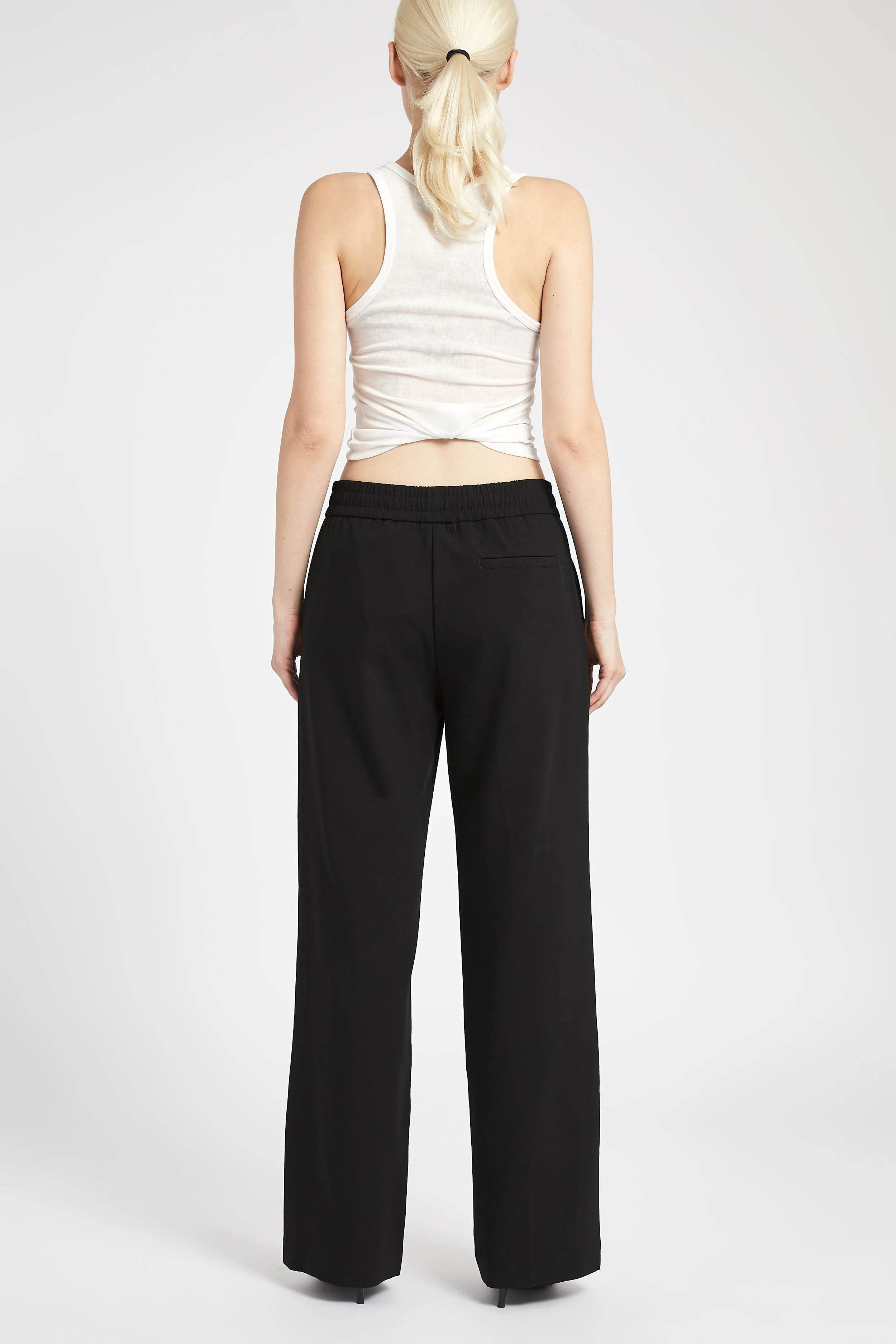 Formal Jogger Trousers - Black