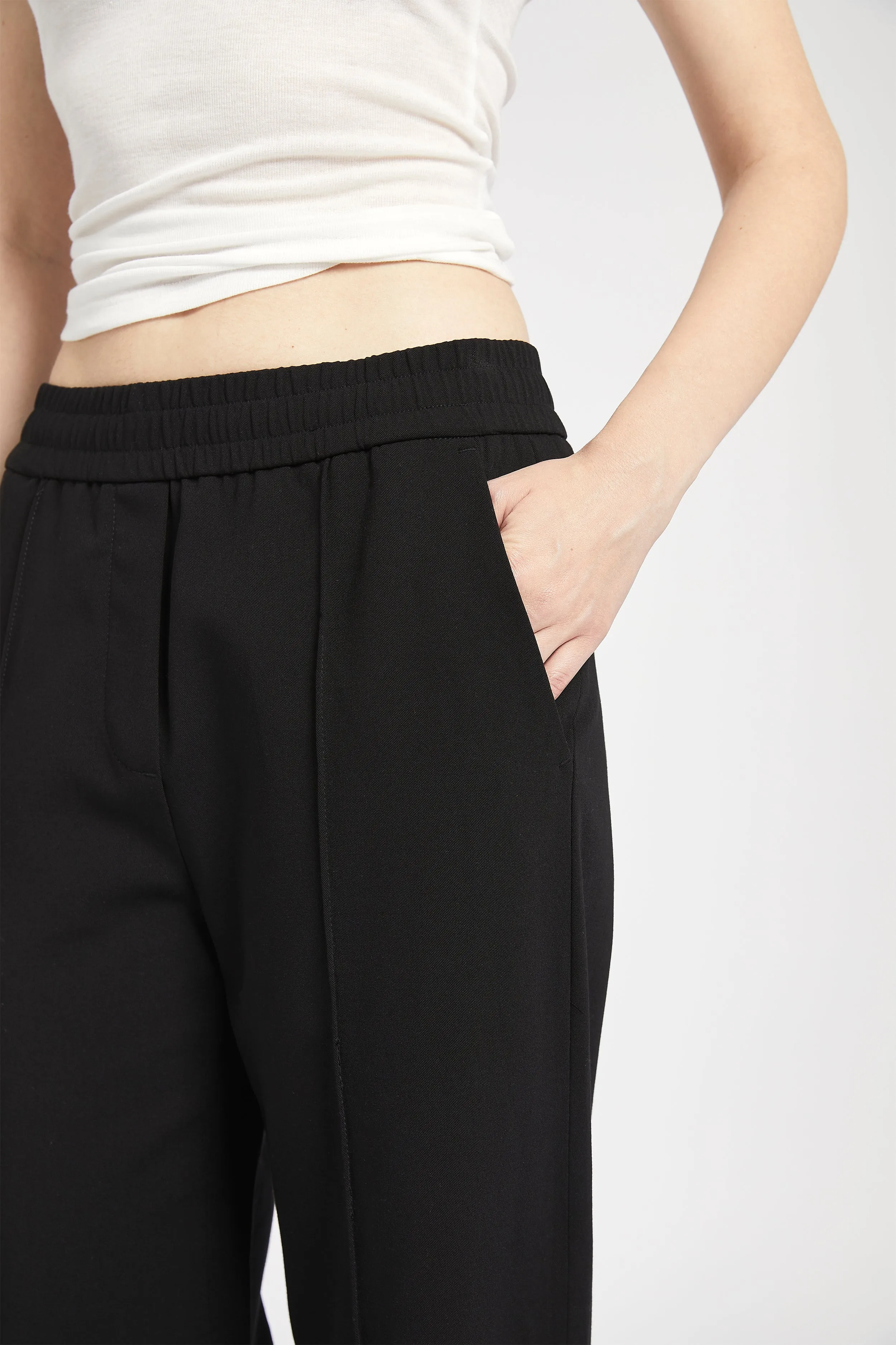 Formal Jogger Trousers - Black