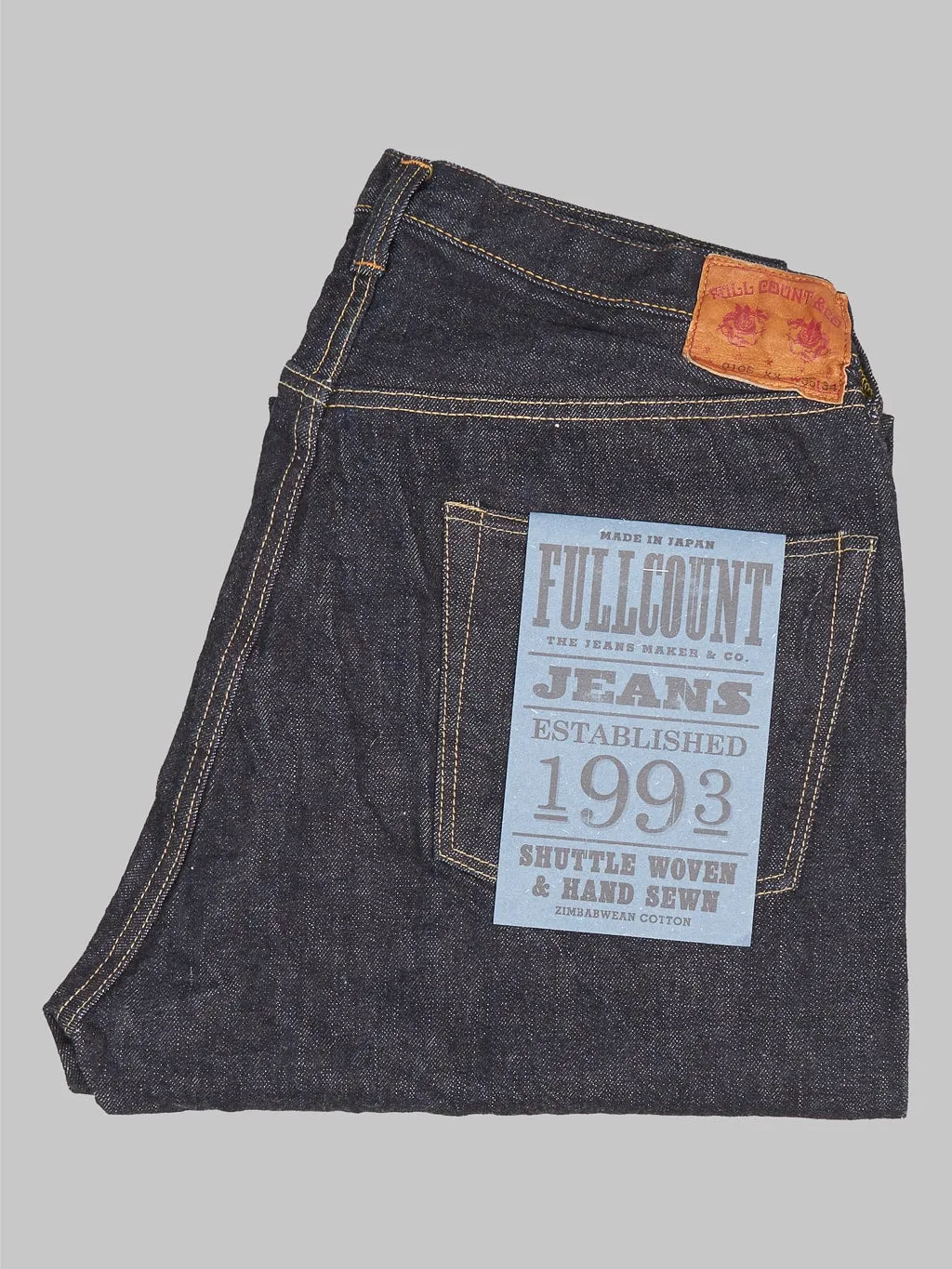 Fullcount 0105XXW 15.5oz Wide Straight Jeans