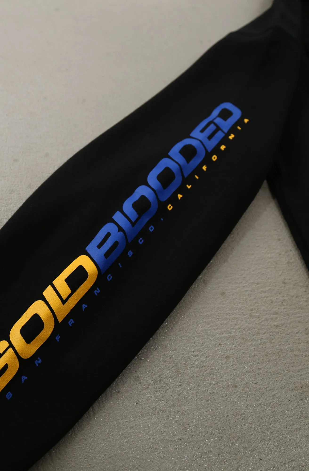 Gold Blooded RPM (Men's Black/Royal Hoody)