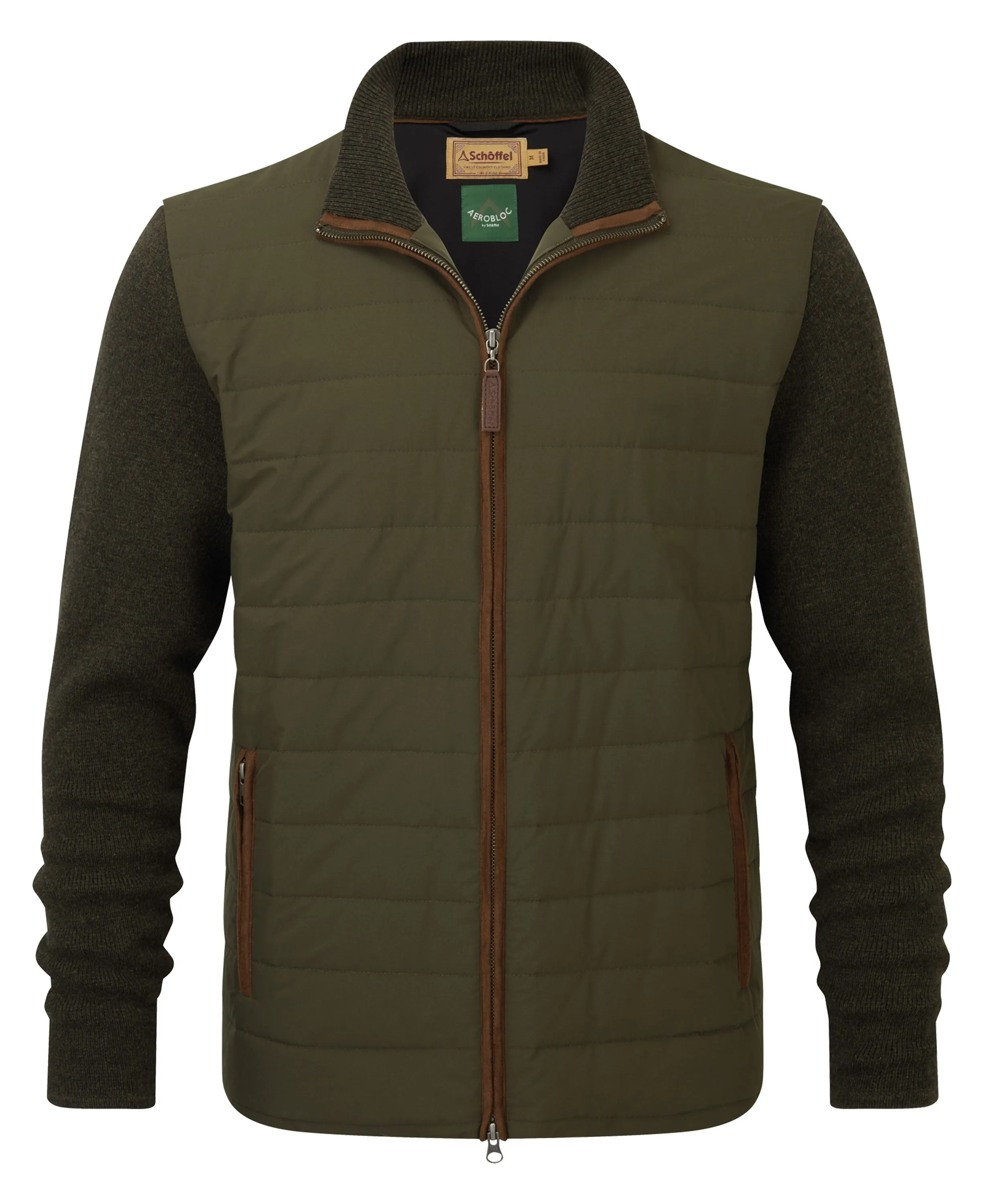 Hybrid Aerobloc Jacket - Loden Green