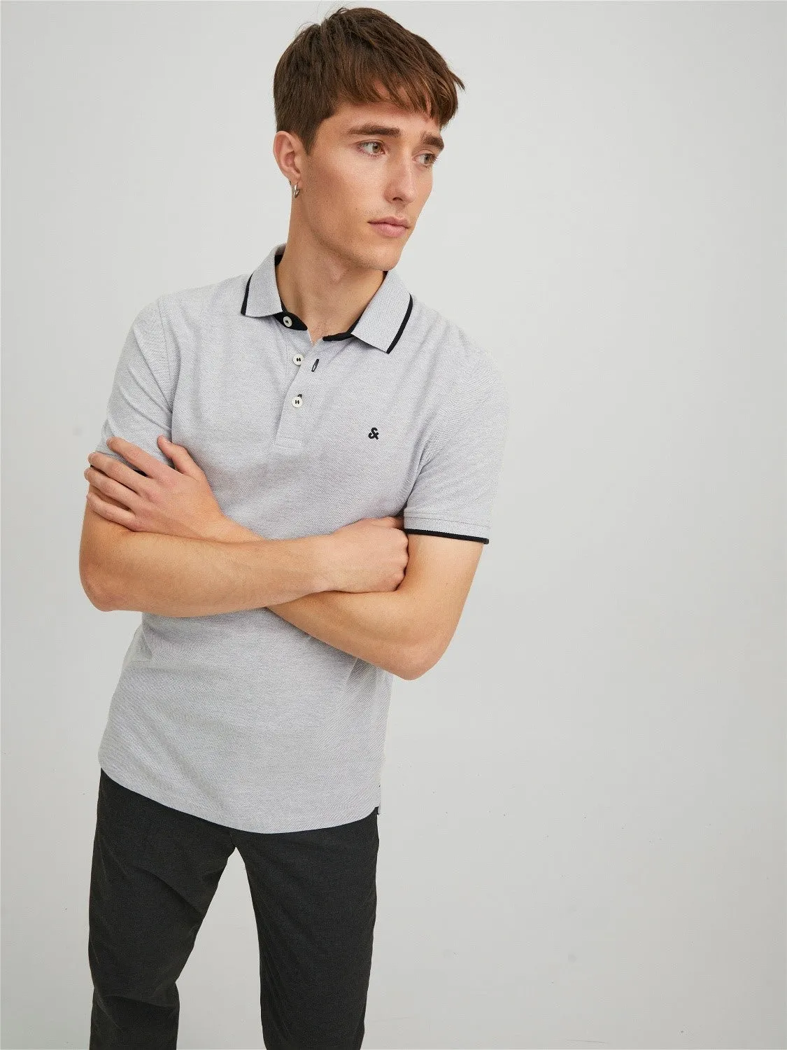 Jack & Jones 'Paulos' Pique Polo T-Shirt