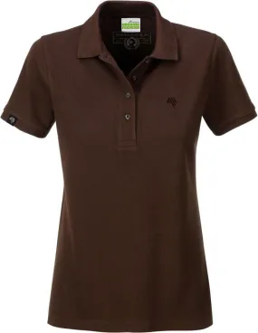 JAN 8009 ― Damen Bio-Baumwolle Polo Shirt - Braun