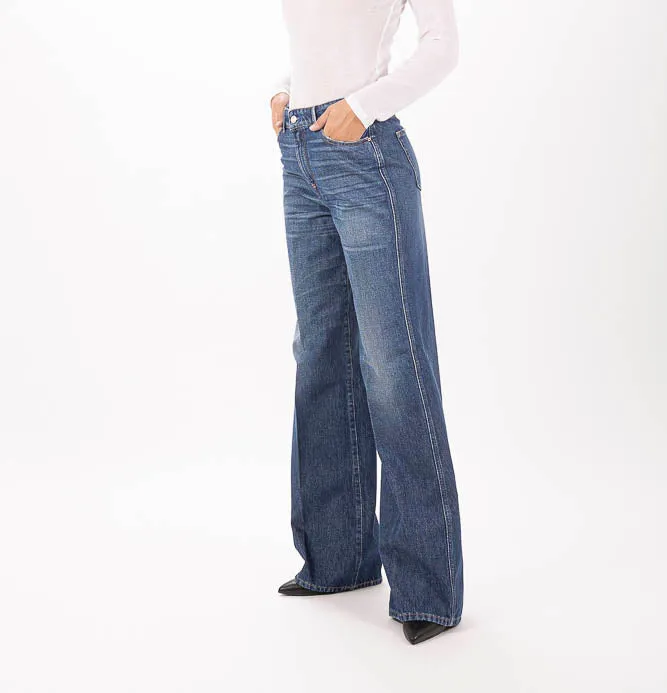 Optimized Title for E-Commerce: Debbie High-Quality Standard Jeans by THE NIM