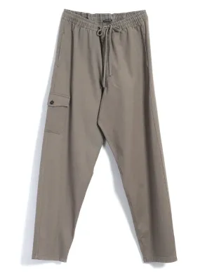 JIMMY | Casual Cargo Drawstring Pants | Light Grey