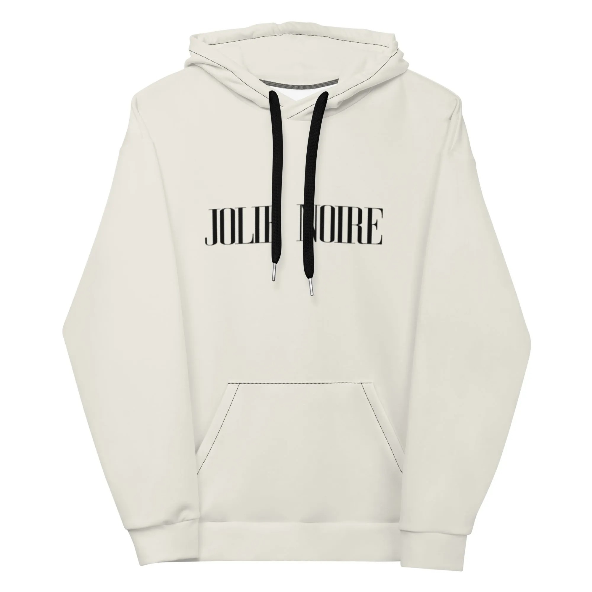 Jolie Noire Premium Hoodie- Stone