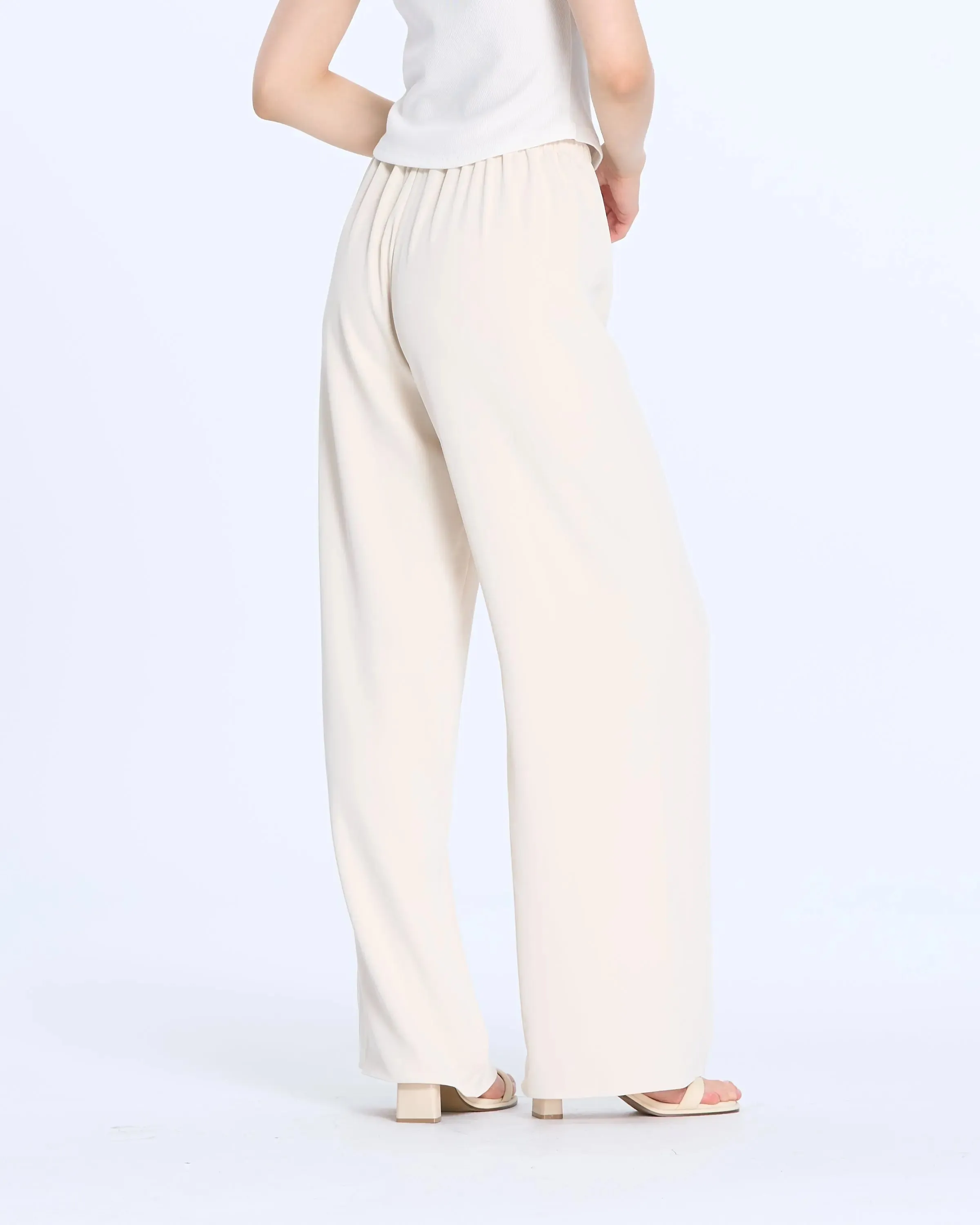 K0431 Basic Wide Leg Pants