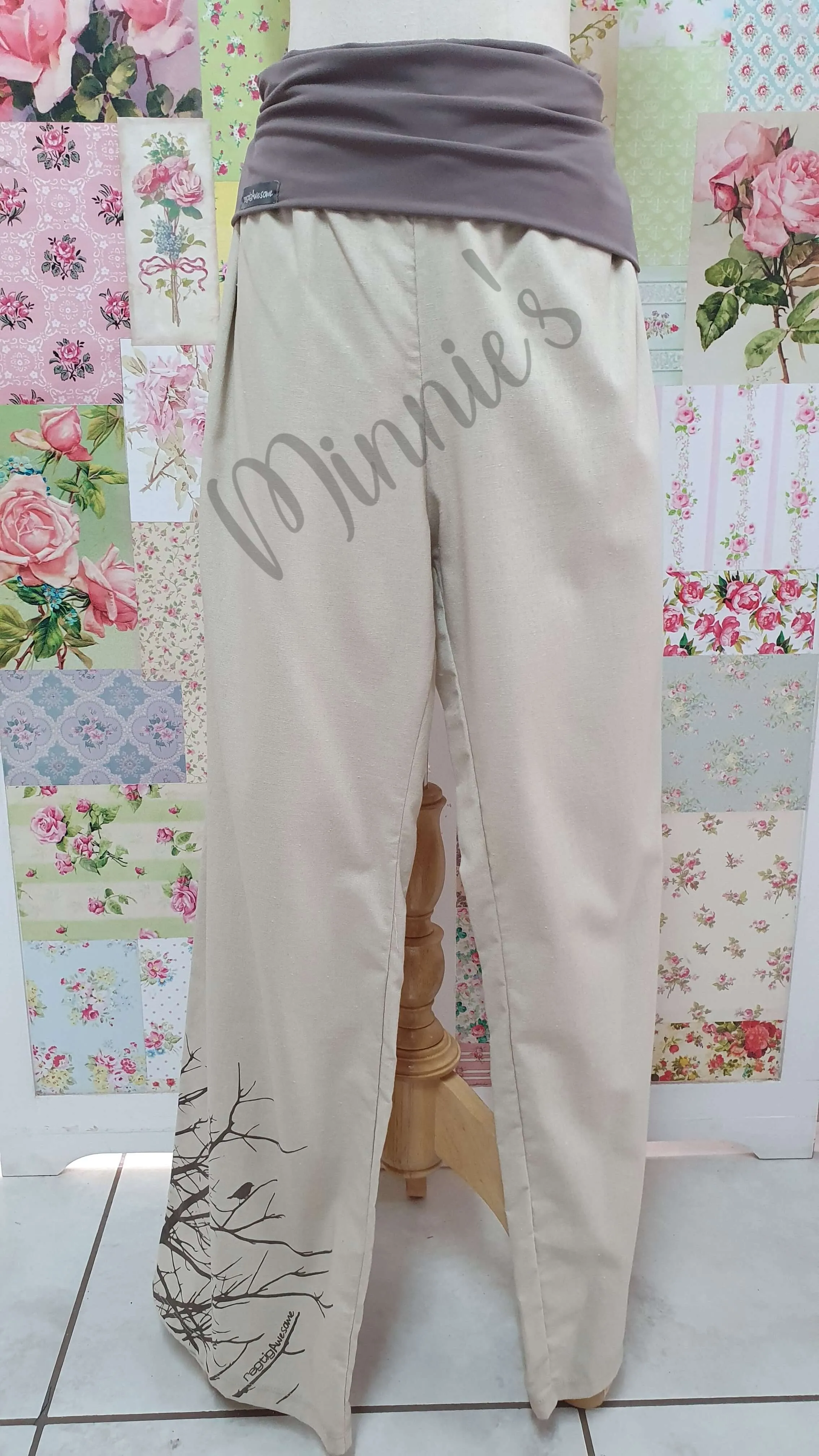 Khaki & Mocha Pants RA030