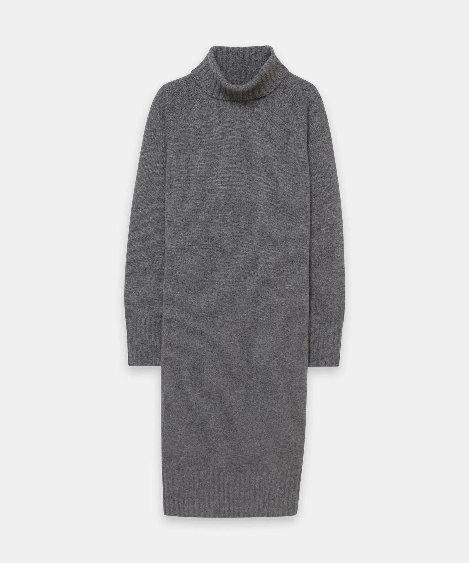 Luxe Cashmere Turtleneck Dress