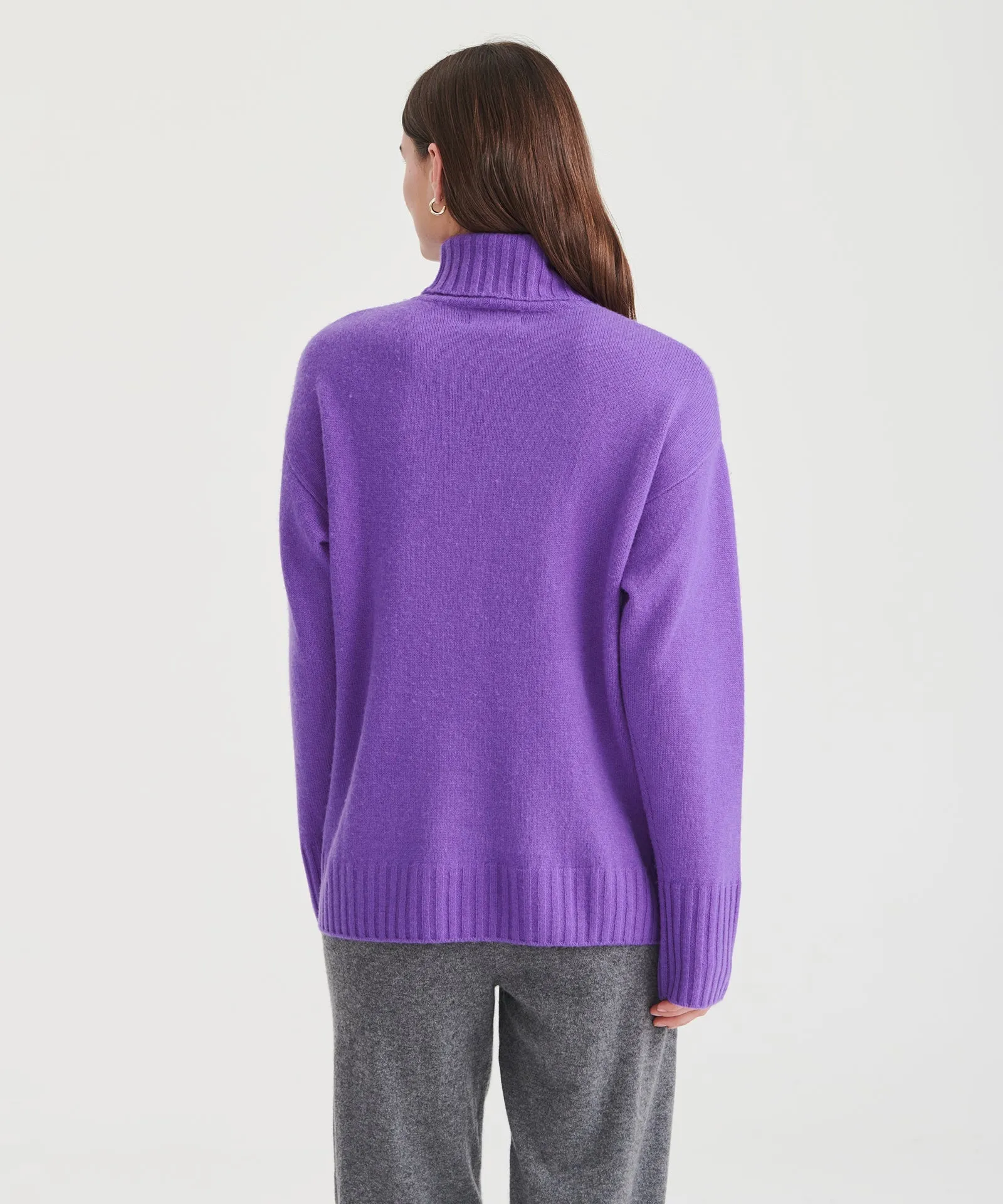 Luxe Cashmere Turtleneck Tunic