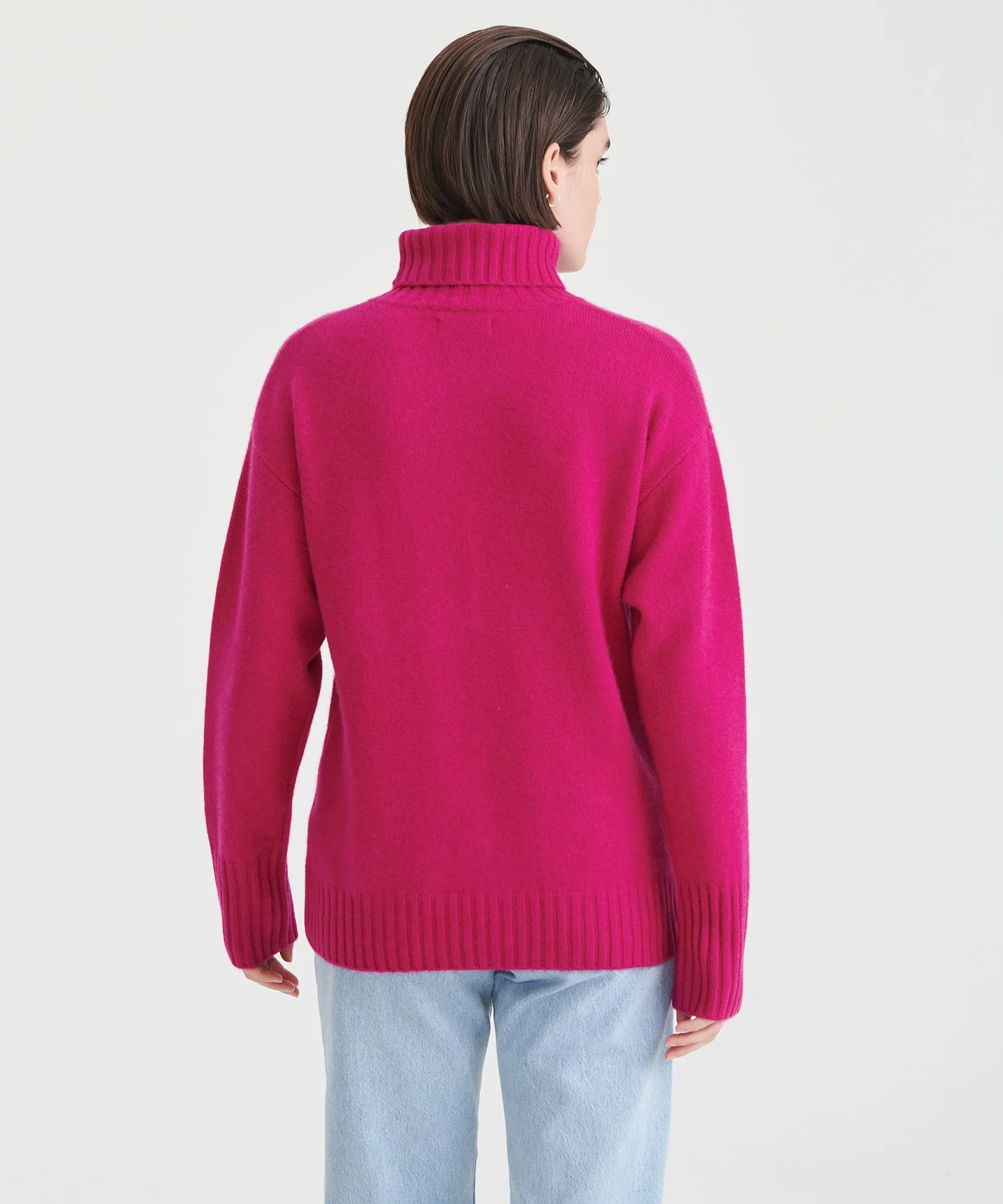 Luxe Cashmere Turtleneck Tunic