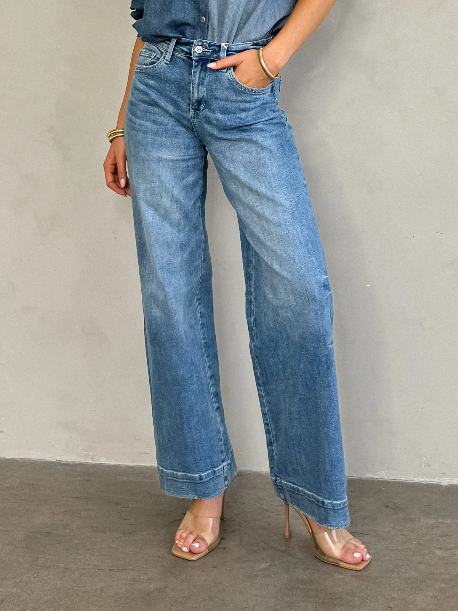 Maeve Wide Leg Jeans