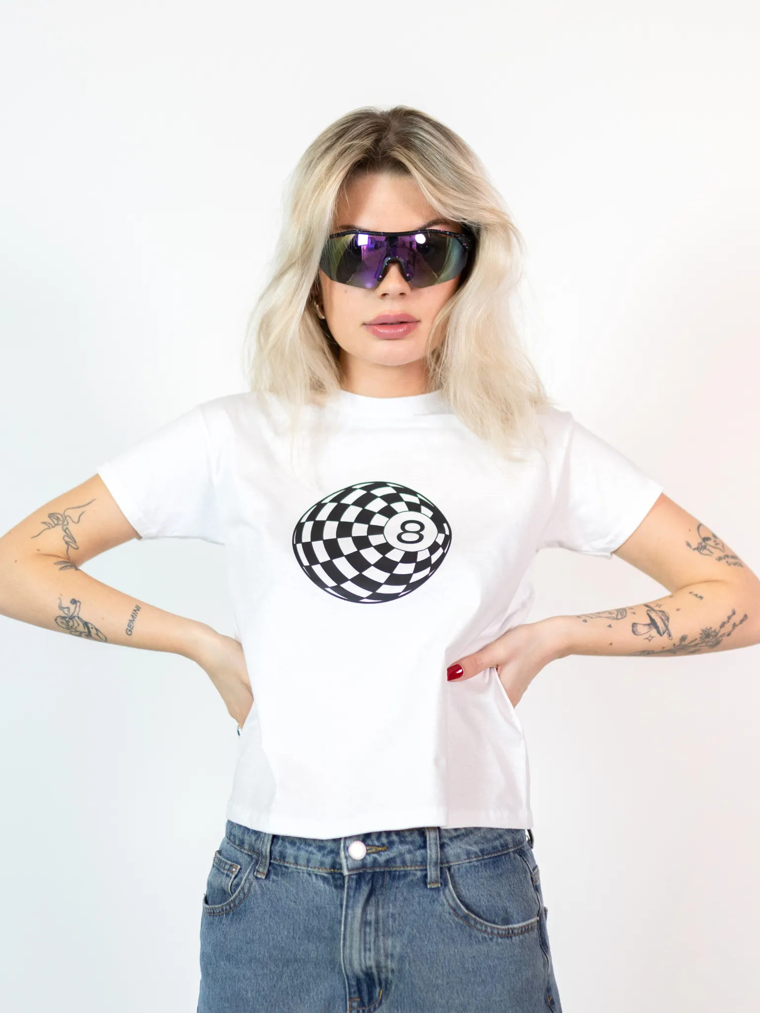 MAGIC 8 BALL DISCO, BABY TEE - VIT