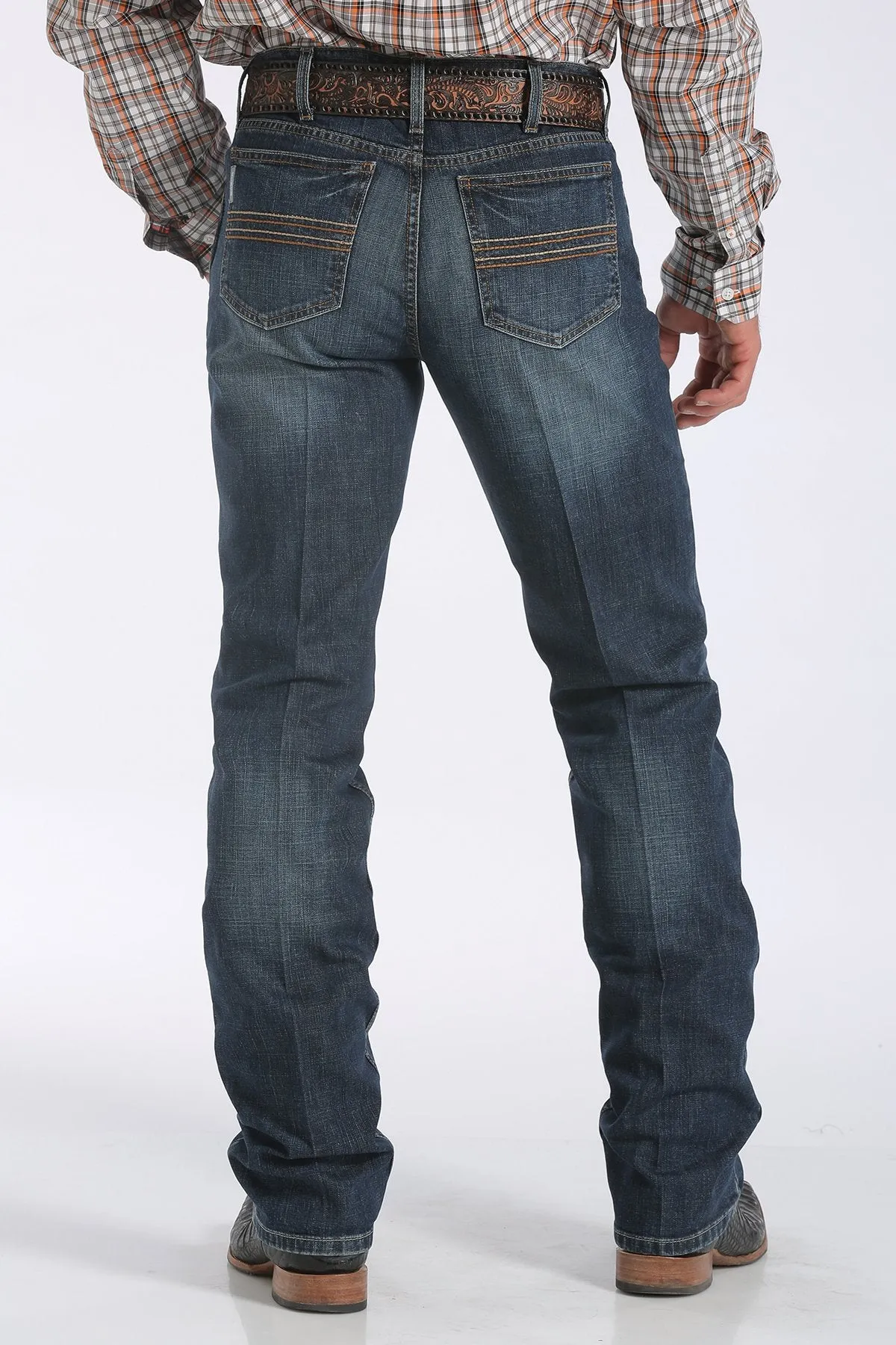 Men's CINCH Silver Label Dark Stonewash - MB98034006