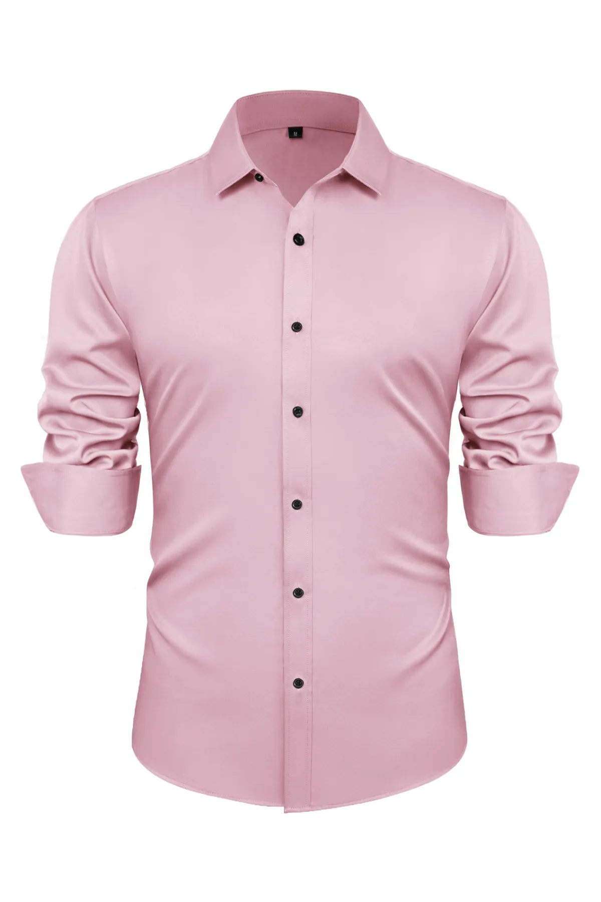 Men's Dress Shirts Long Sleeve Regular Fit Wrinkle Free Casual Button Down Cardigans Shirts