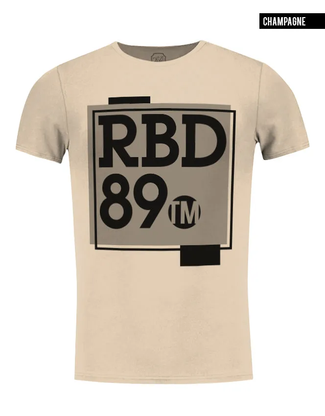 Men's T-shirt RBD Brand Cool Scoop Neck Muscle Fit Tee / Color Option / MD799