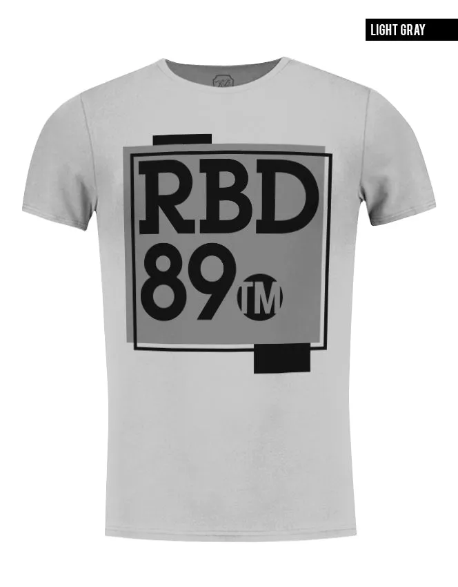 Men's T-shirt RBD Brand Cool Scoop Neck Muscle Fit Tee / Color Option / MD799