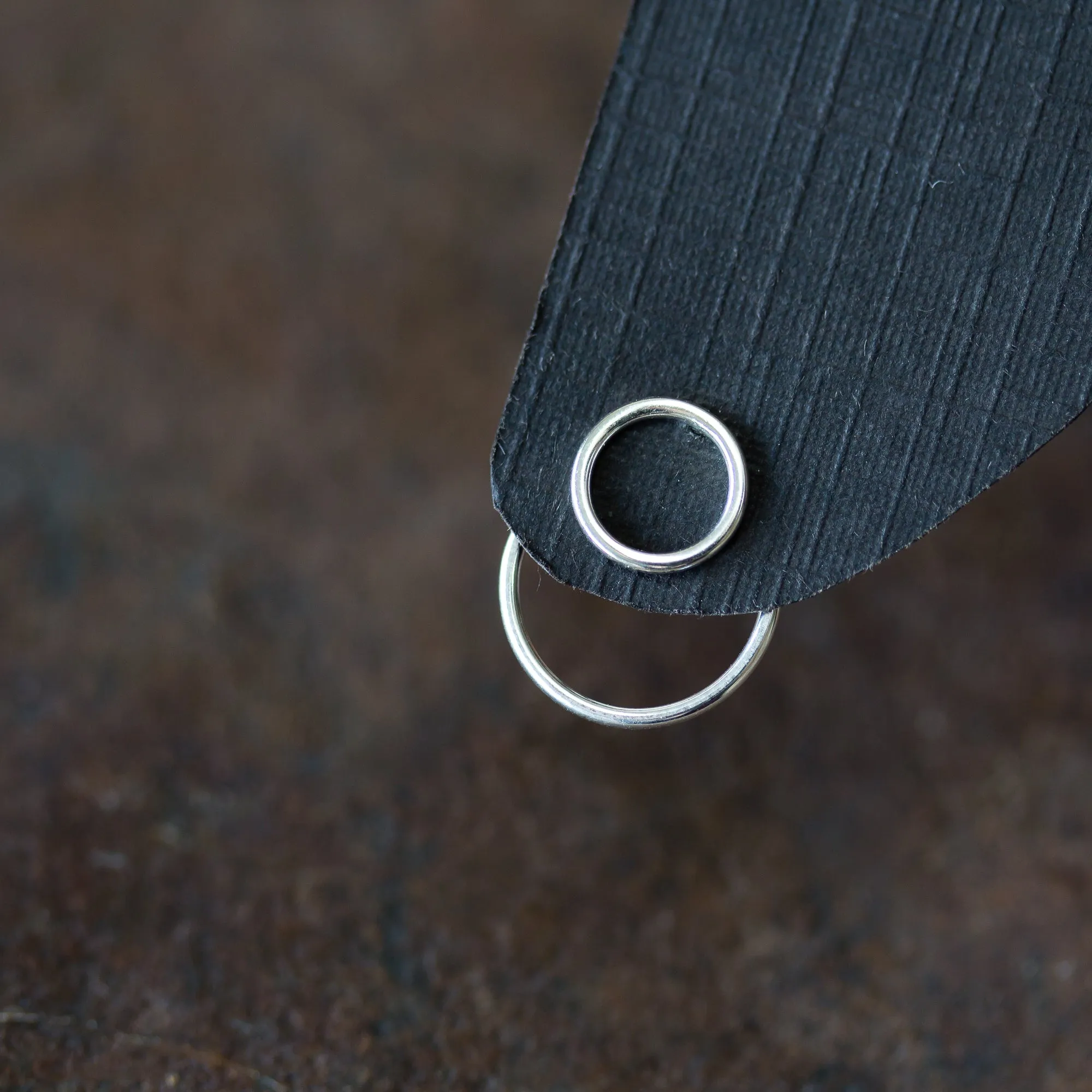 Minimalist Silver Circle Ear Jackets