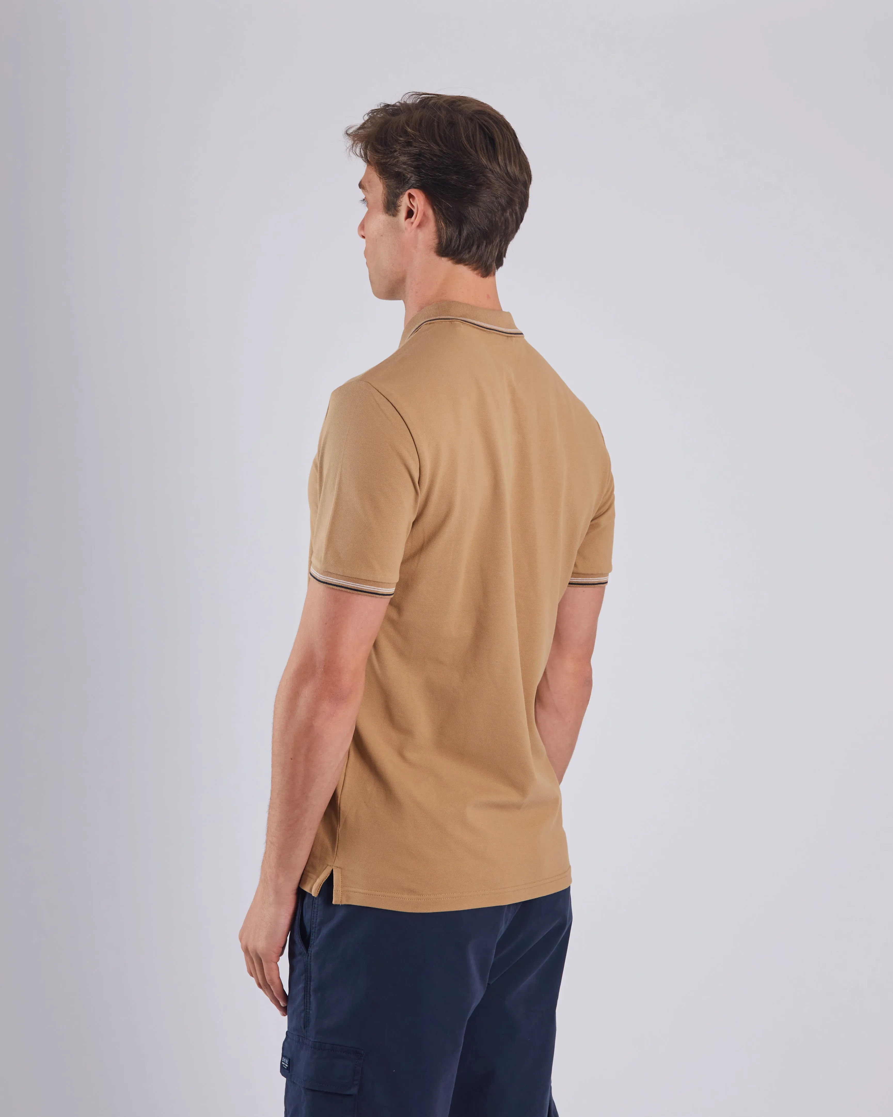 Cuban Brown Murray Polo Shirt