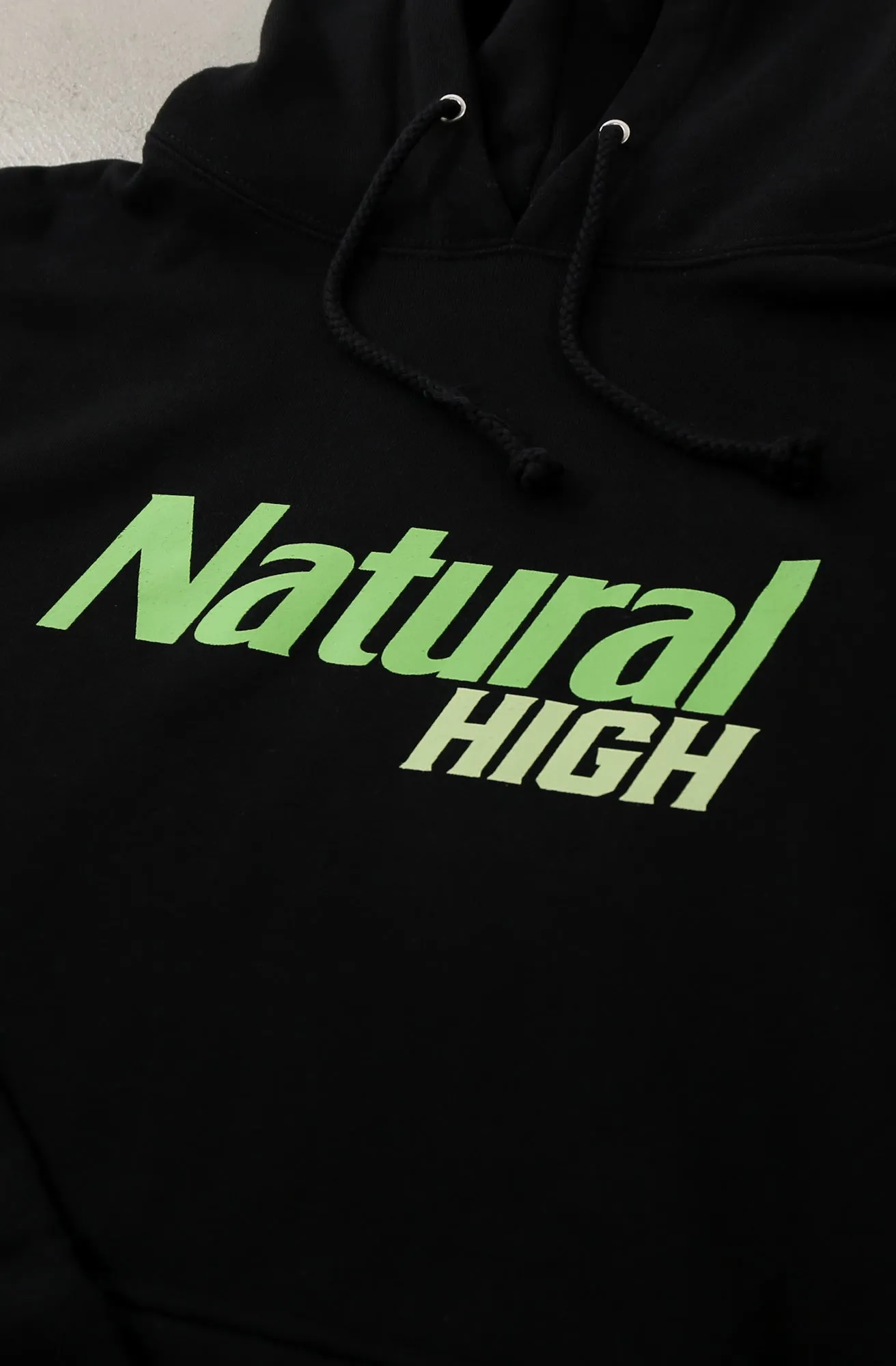 Natural High (Men's Black/Green Hoody)