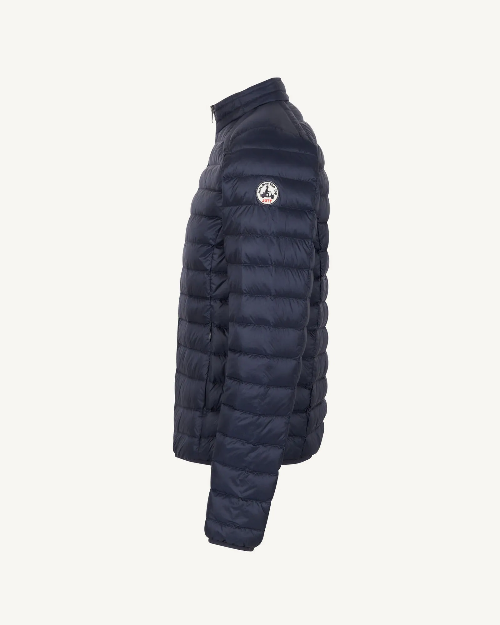 Navy Lightweight down jacket Mat