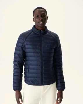 Navy Lightweight down jacket Mat