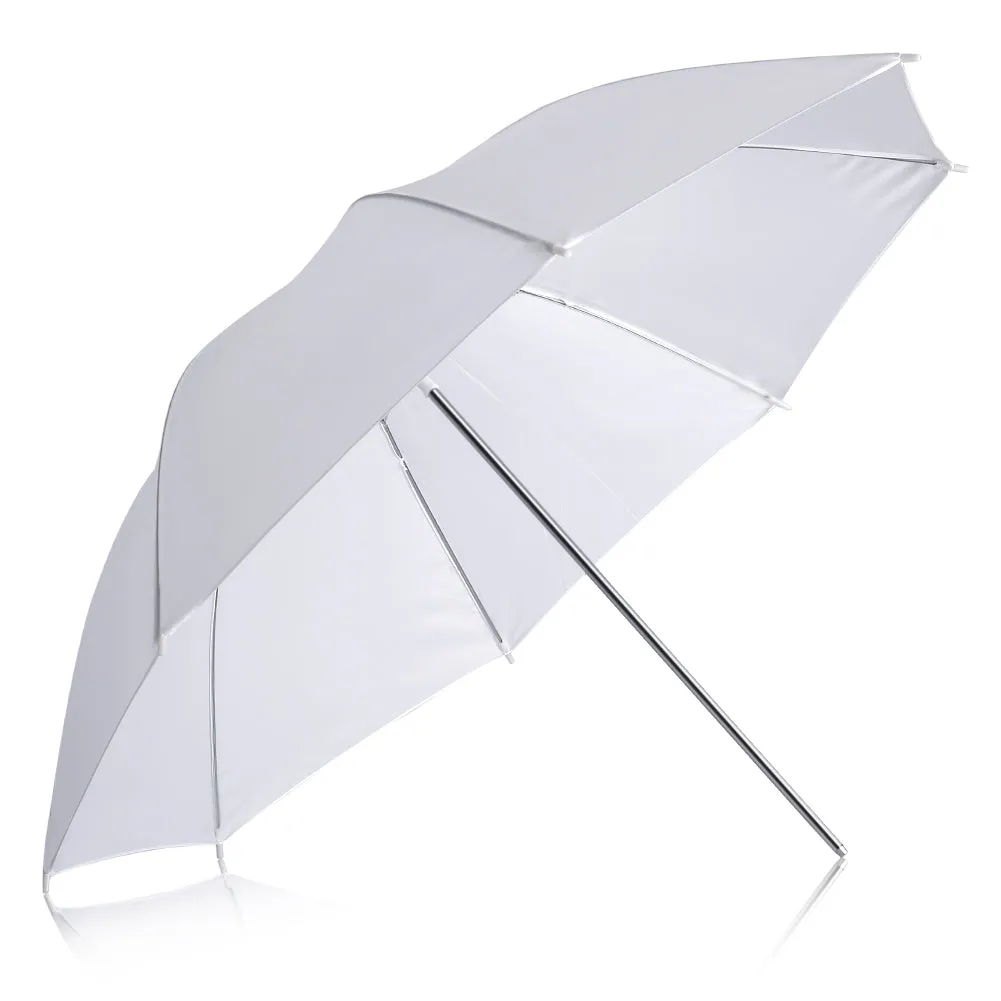 NEEWER 33"/83CM White Translucent Reflector Umbrella