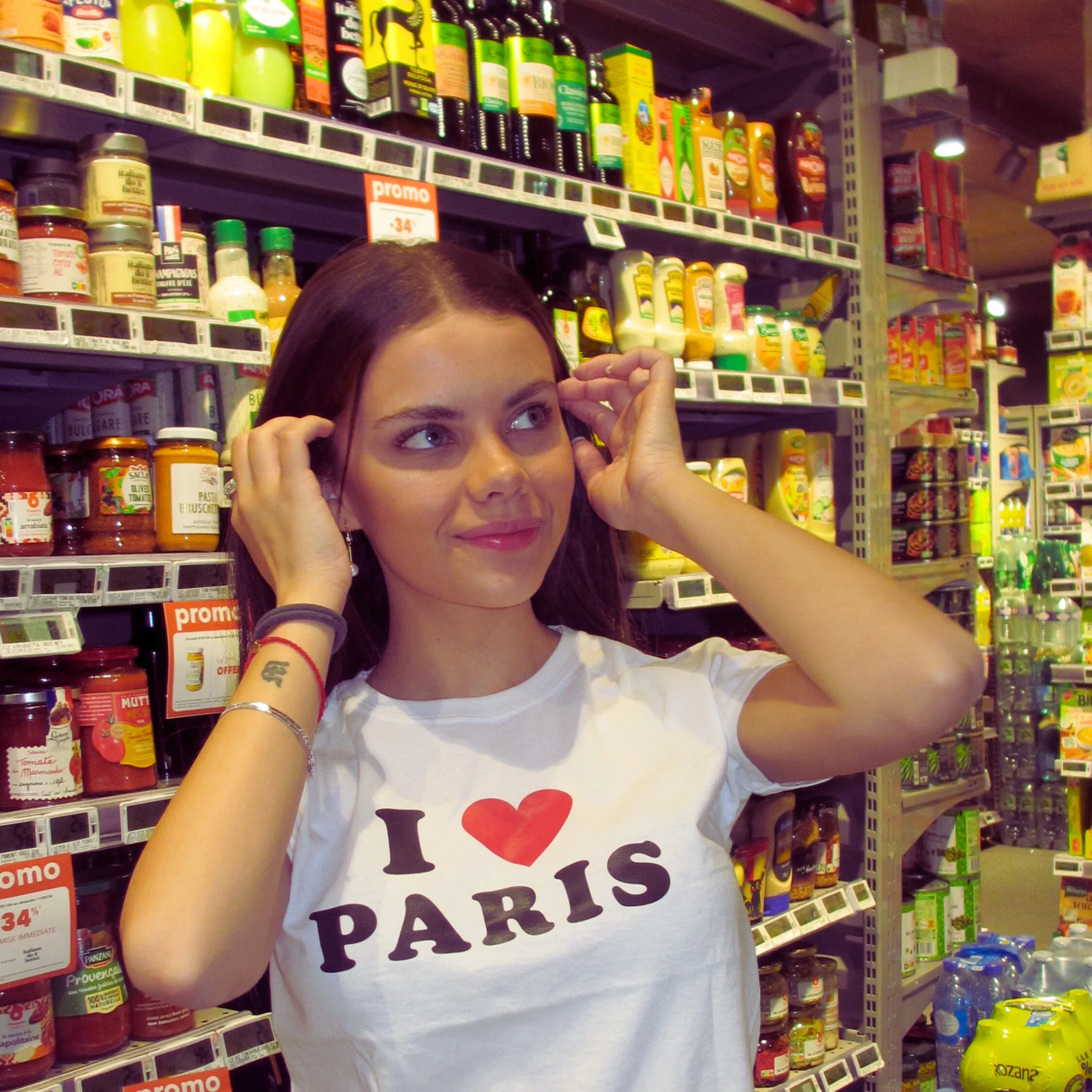 PARIS, BABY TEE - VIT