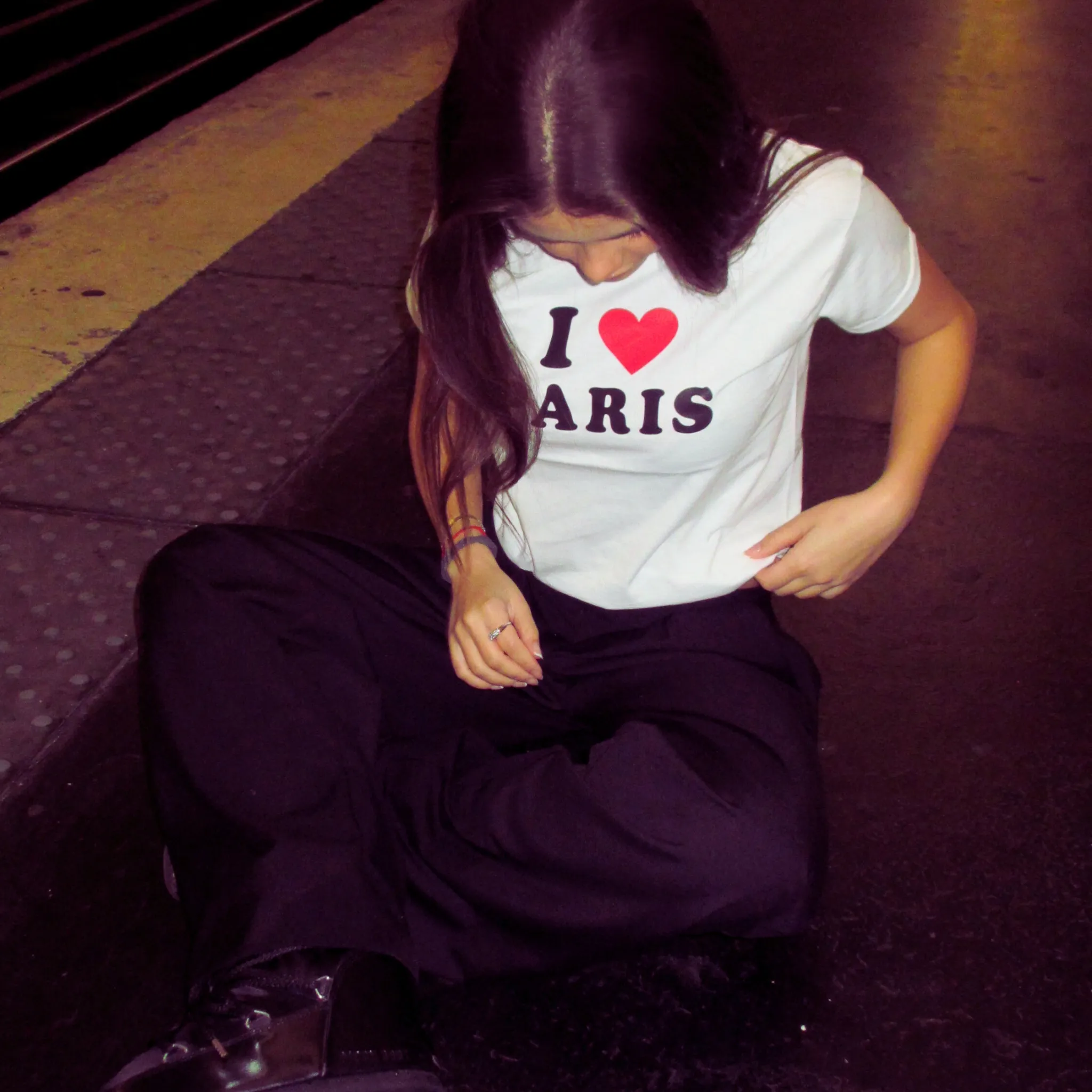 PARIS, BABY TEE - VIT