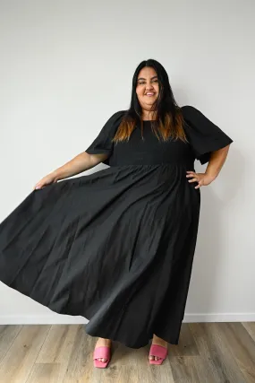 Priscilla Maxi Dress - Black