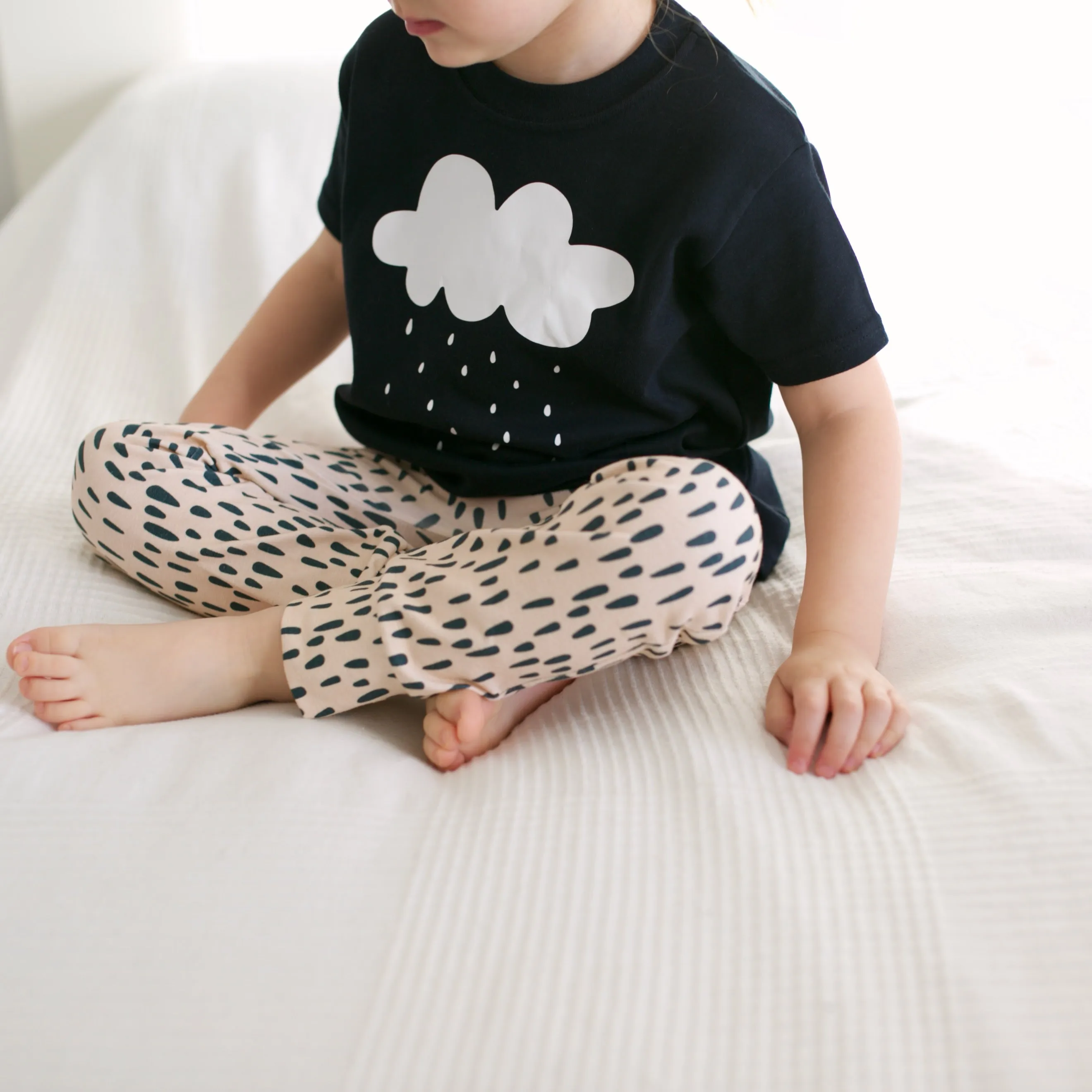 Raincloud print T shirt