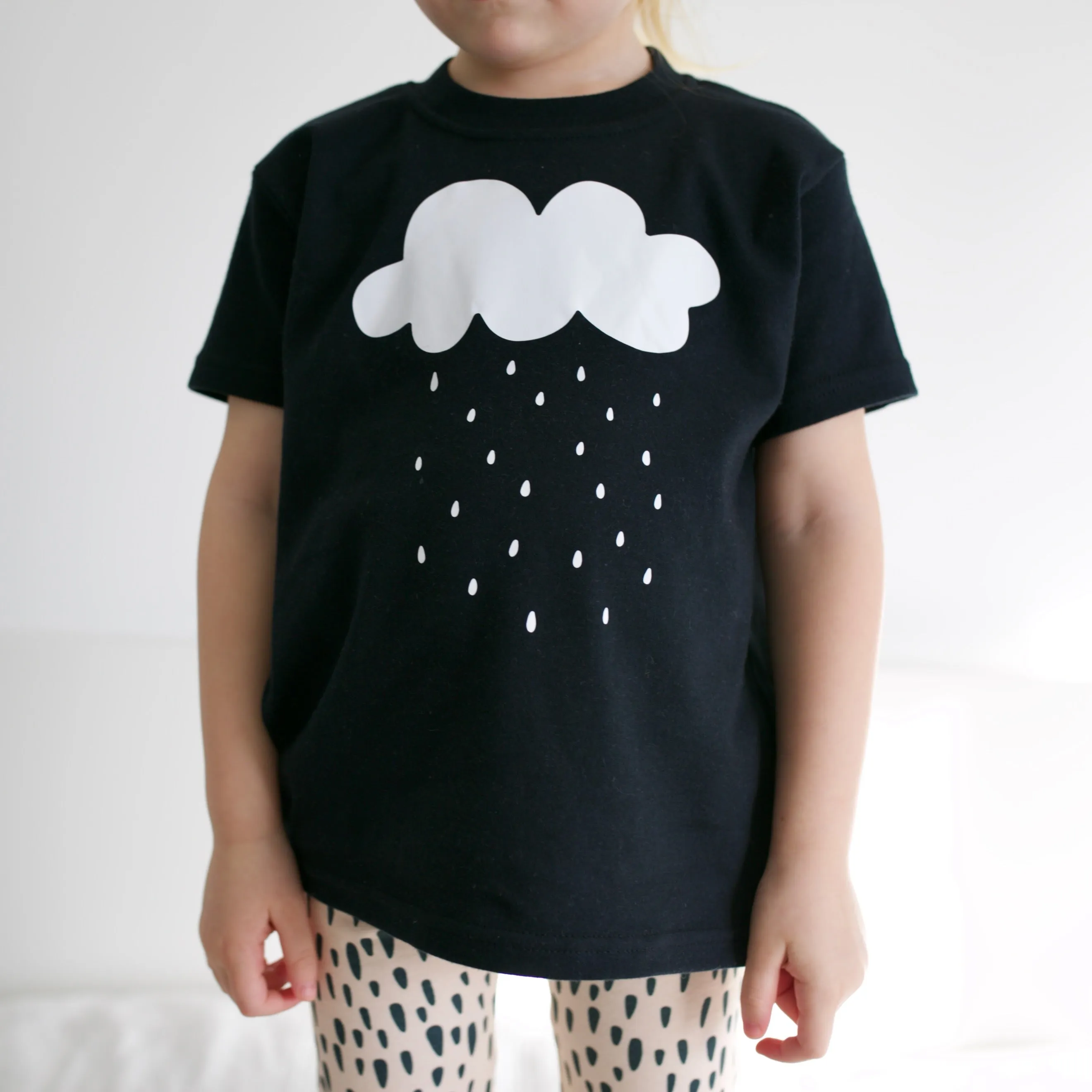 Raincloud print T shirt