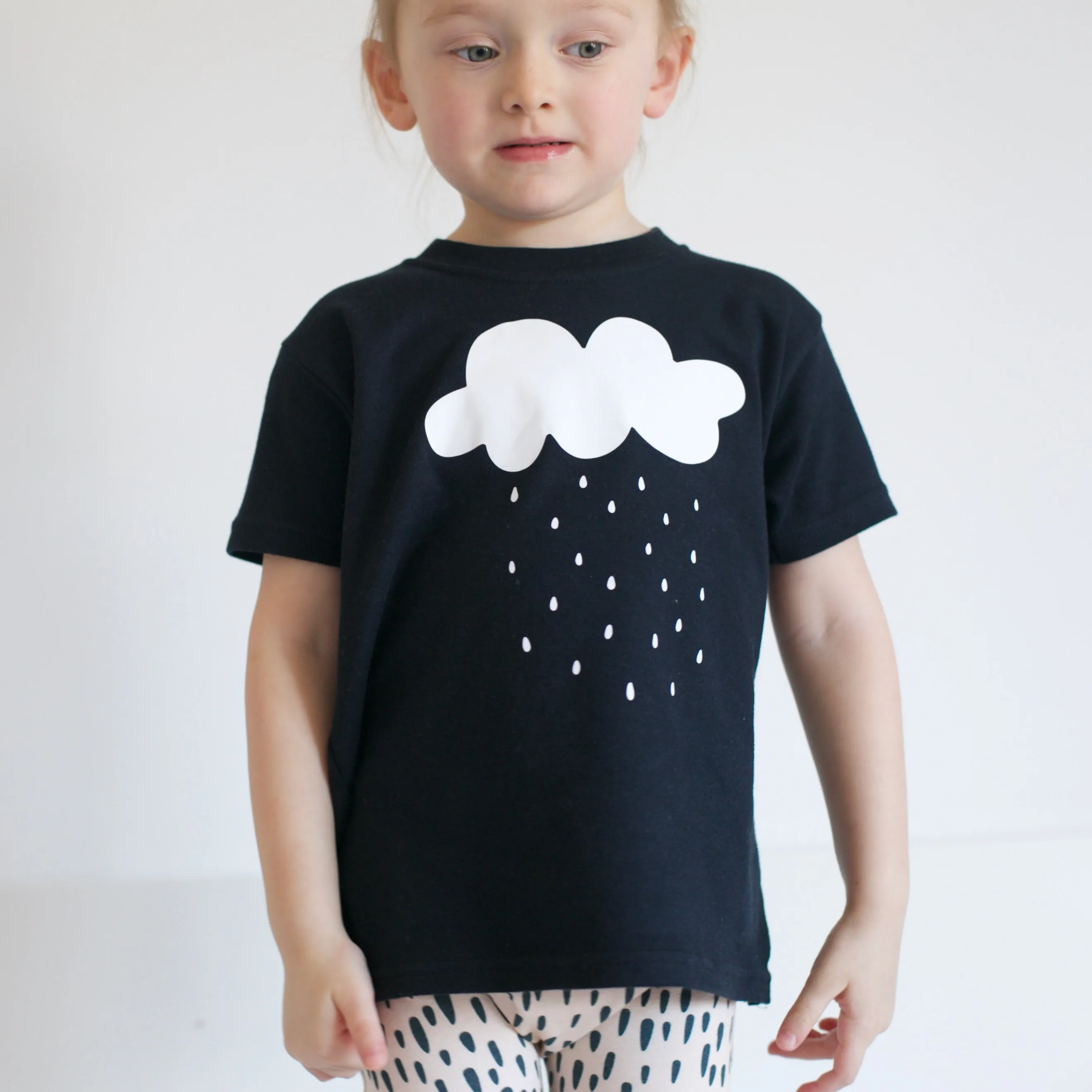 Raincloud print T shirt