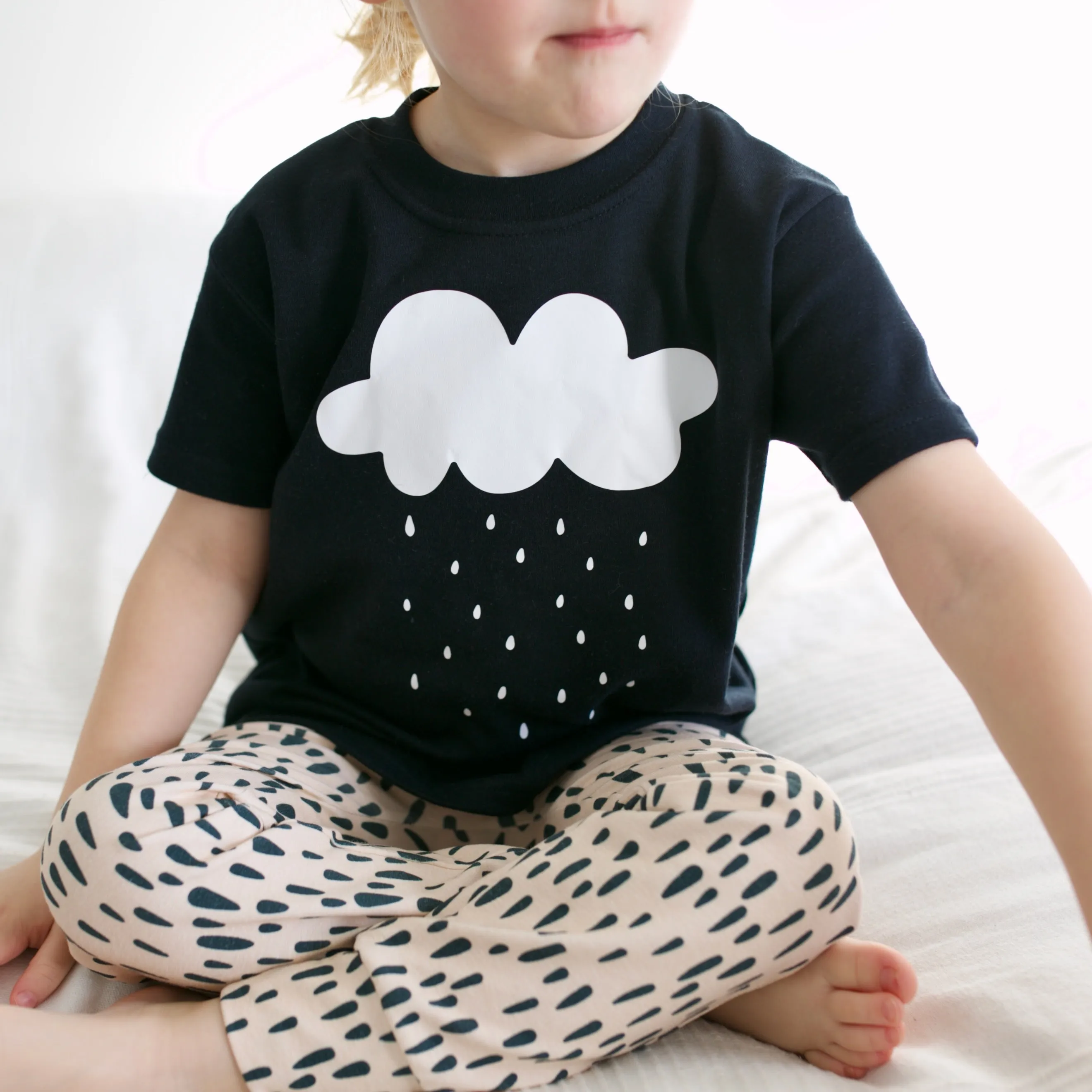 Raincloud print T shirt