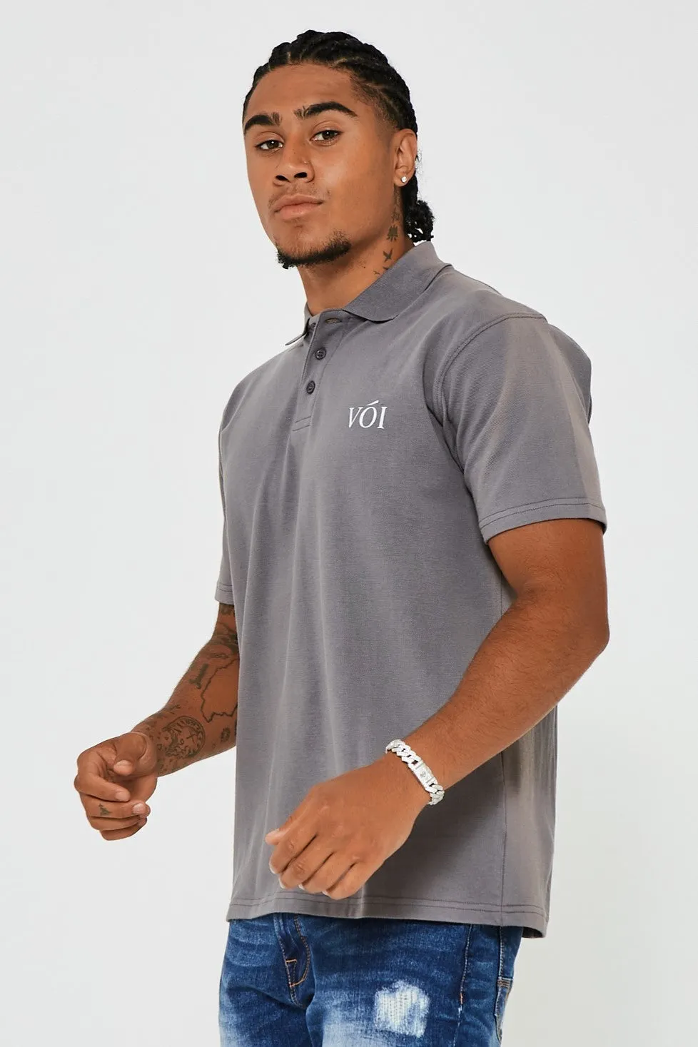 Rex Polo Shirt - Dark Grey