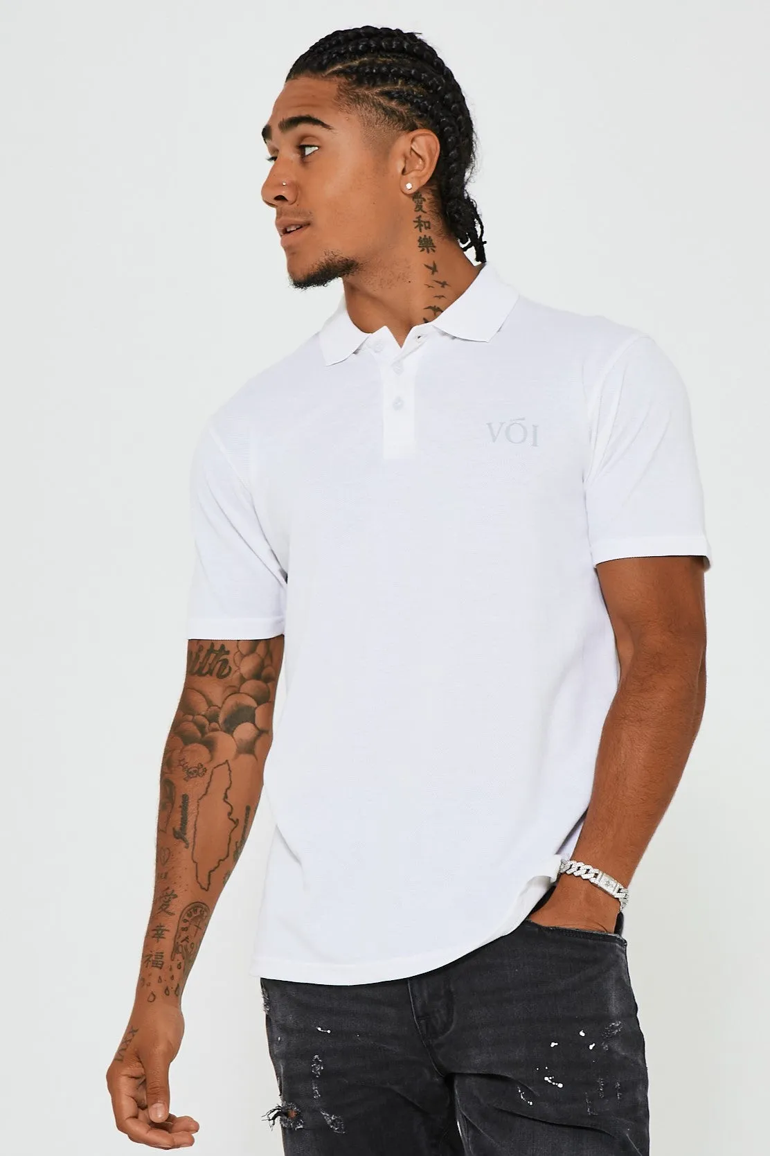 Rex Polo Shirt - White