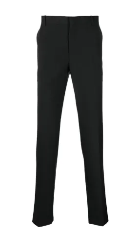 SLIM-LEG TAILORED TROUSERS