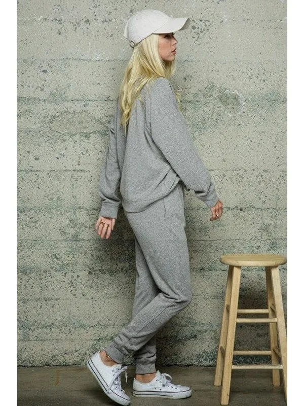 Soft Texture Knit Joggers sweatpants