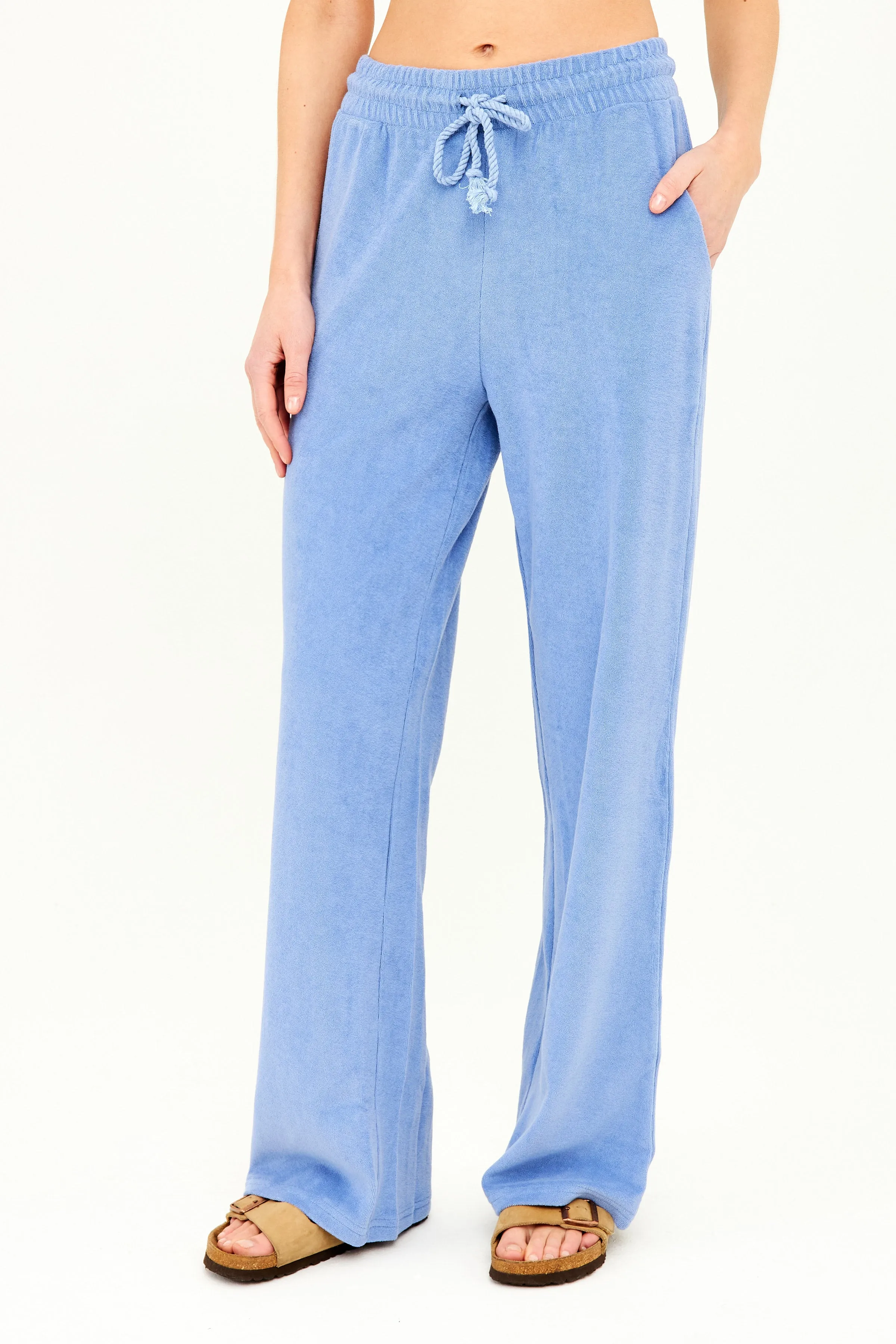 Terry Resort Pant - Topside Blue