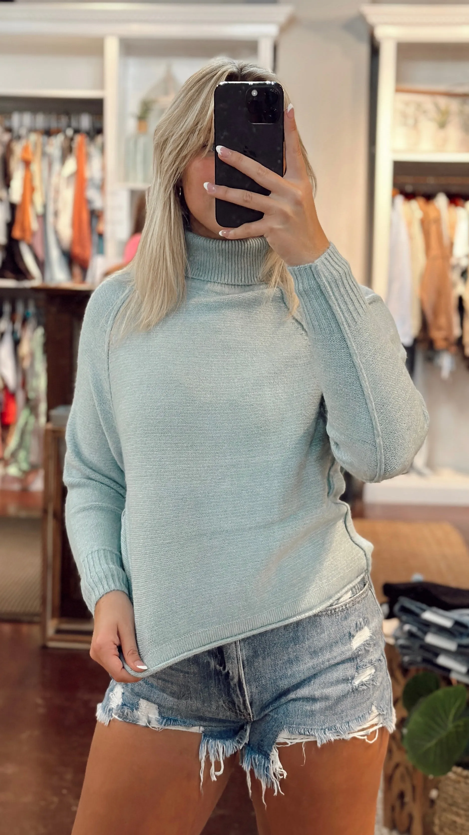 The Aquamarine Sweater