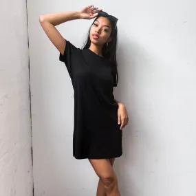 The Organic T-shirt Dress - Black