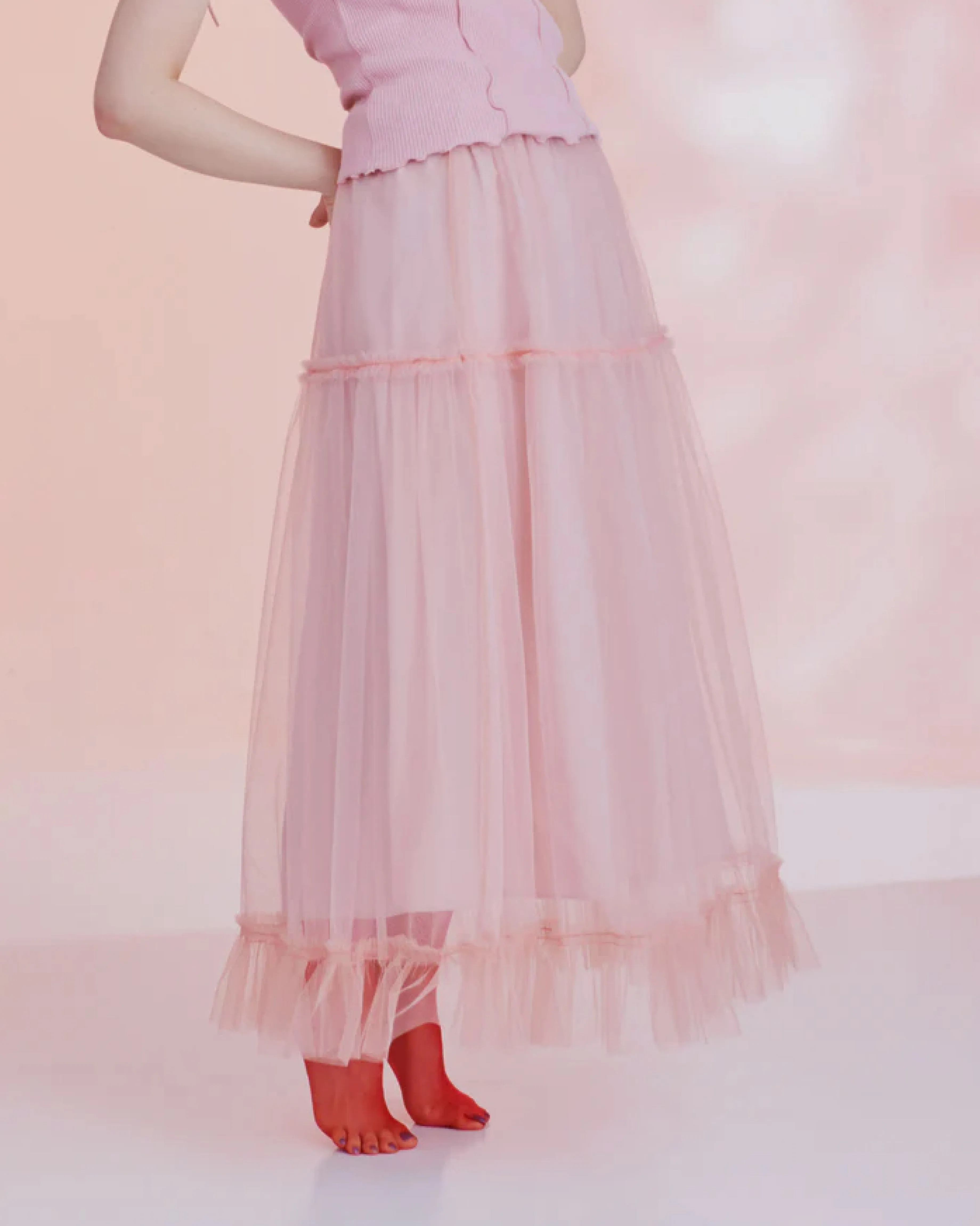 Tulle skirts (Pink)