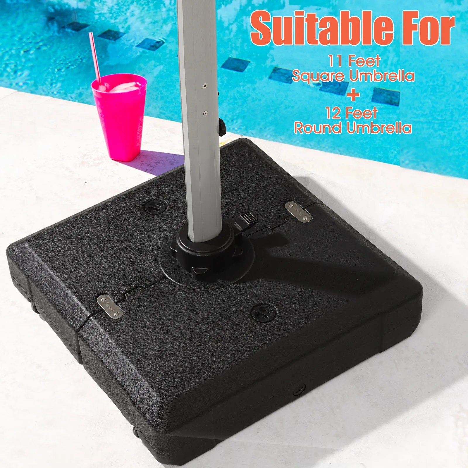 Water Filled Cantilever Umbrella Base